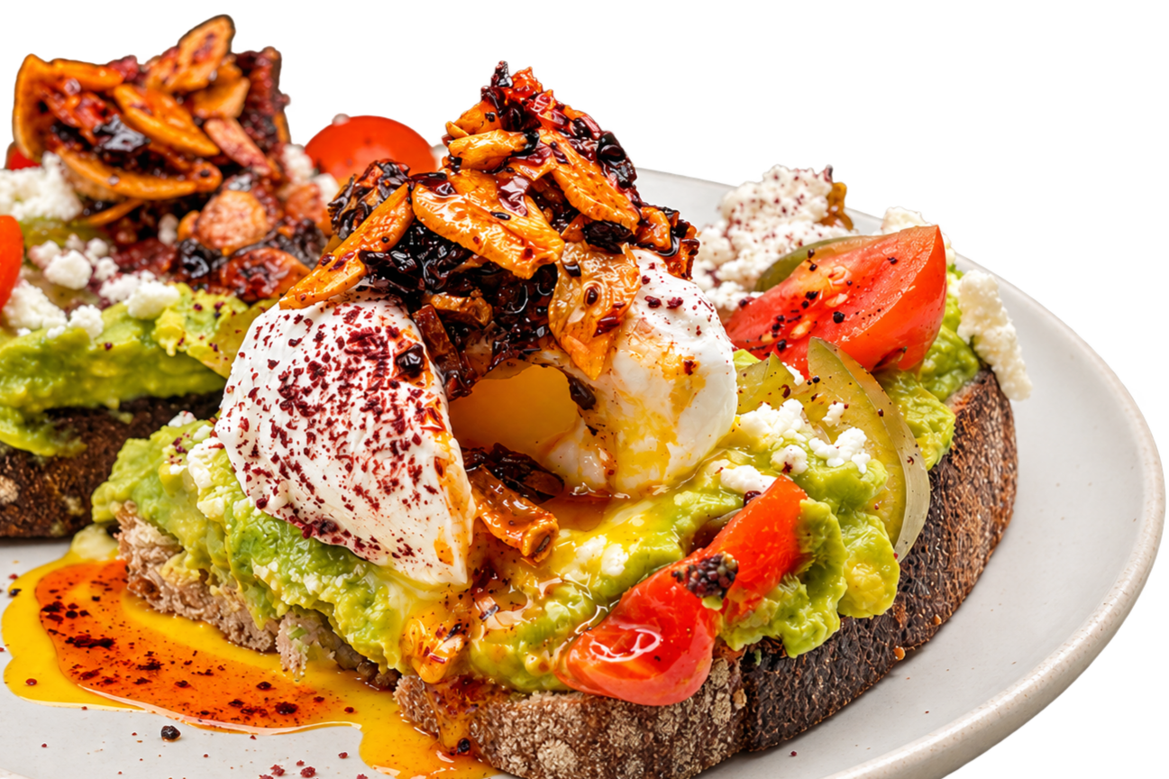 chili crisp on spoon, fried garlic, chili crunch, fried shallots, rich avocado oil, healthy, crunchy pepper flakes, guajillo, sichuan peppers, spicy, Extra Extra
