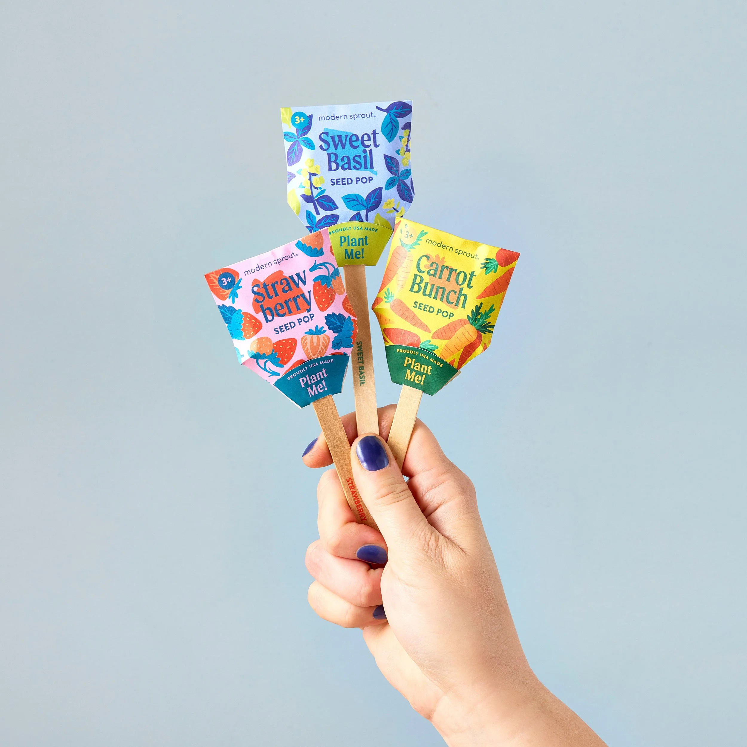 Seed Pops Packaging Design