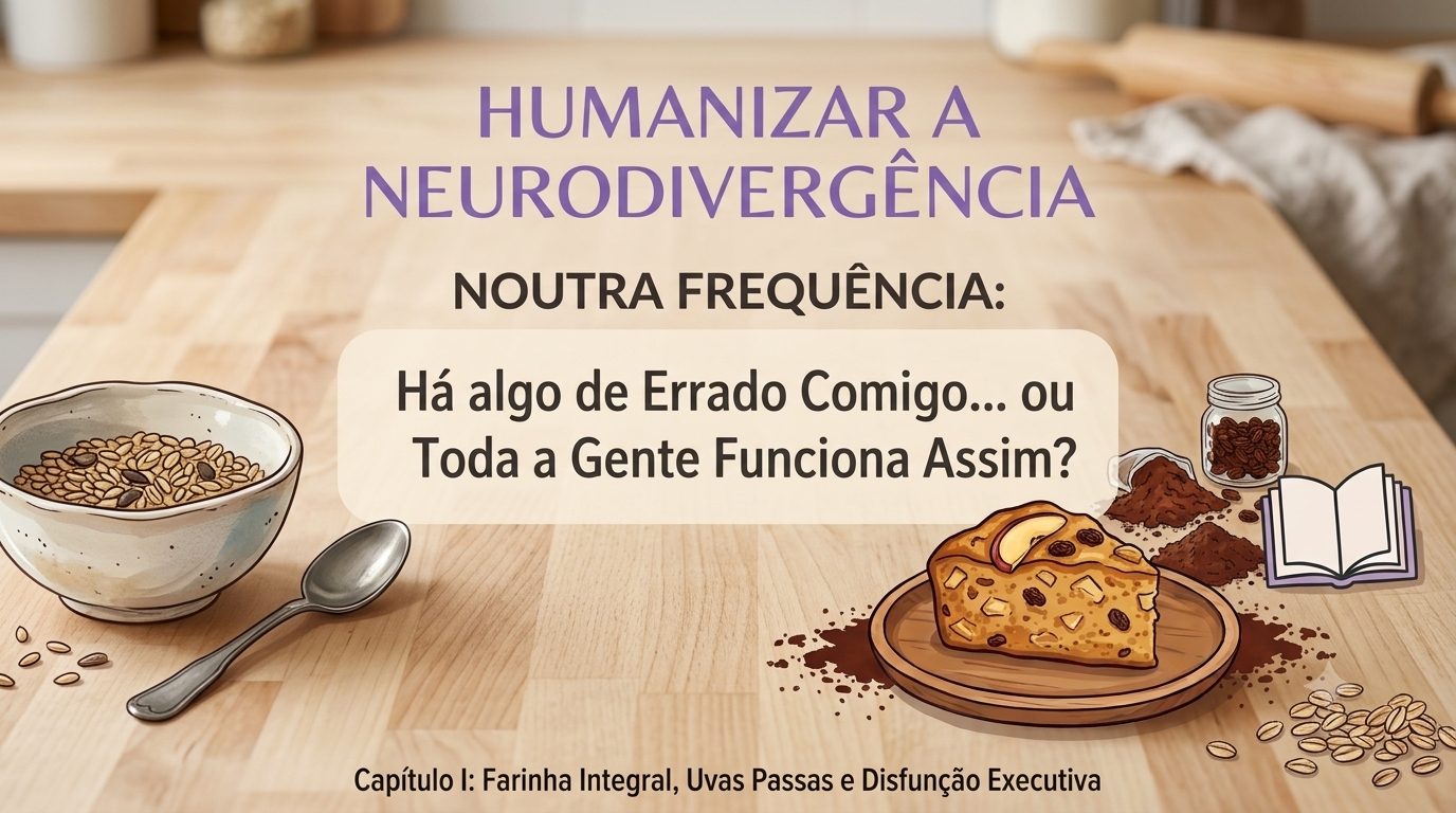 Há algo de Errado Comigo... ou Toda a Gente Funciona Assim? Humanizar a Neurodivergência. 
