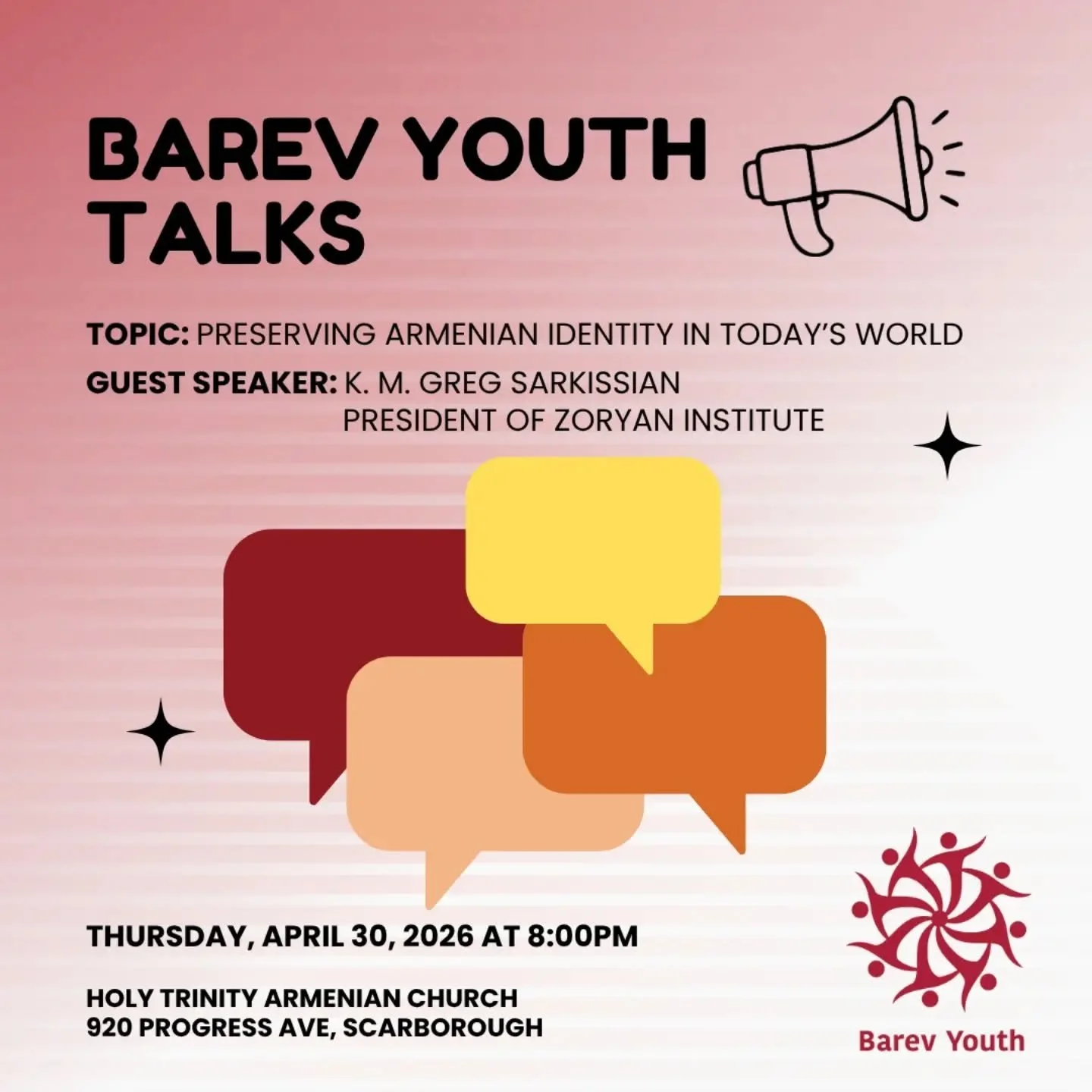 Barev Youth Talks - Preserving Armenian Identity in Today’s World