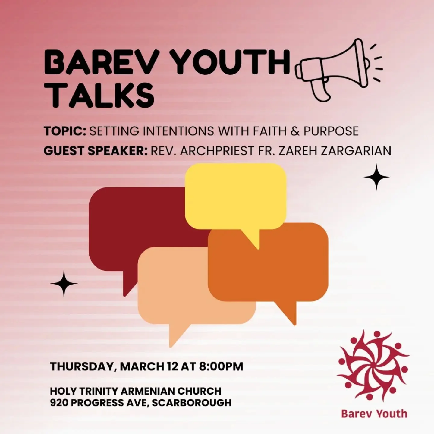 Barev Youth Talks - Setting intentions with faith and purpose