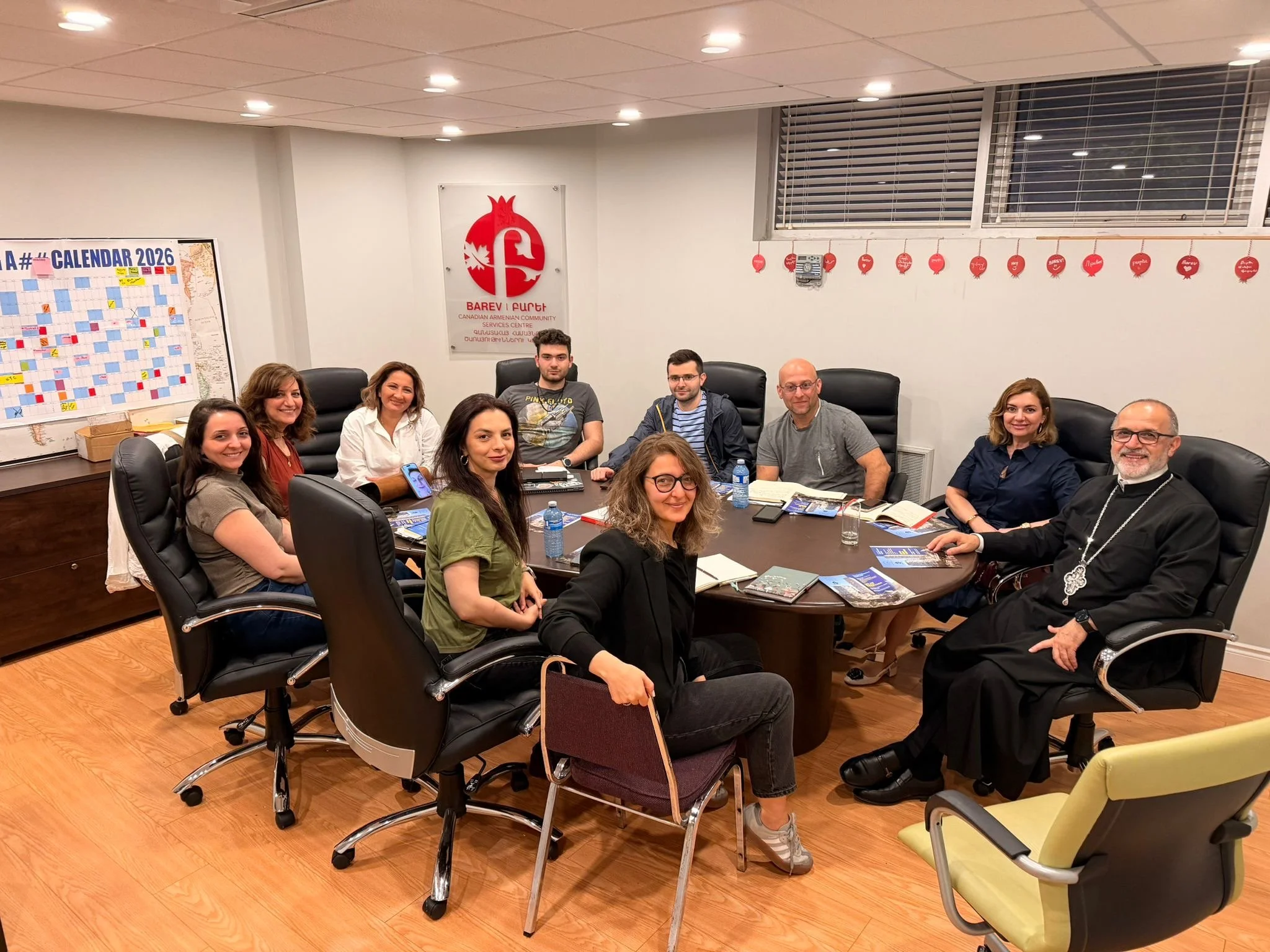 Board Meeting Highlights &amp; New Team Members | Barev Centre