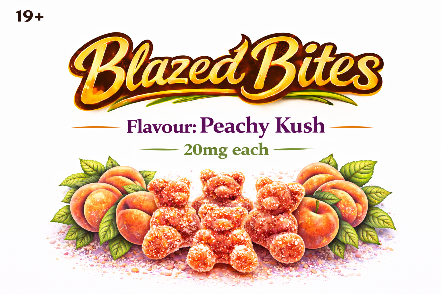 Blazed Bites - Peachy Kush