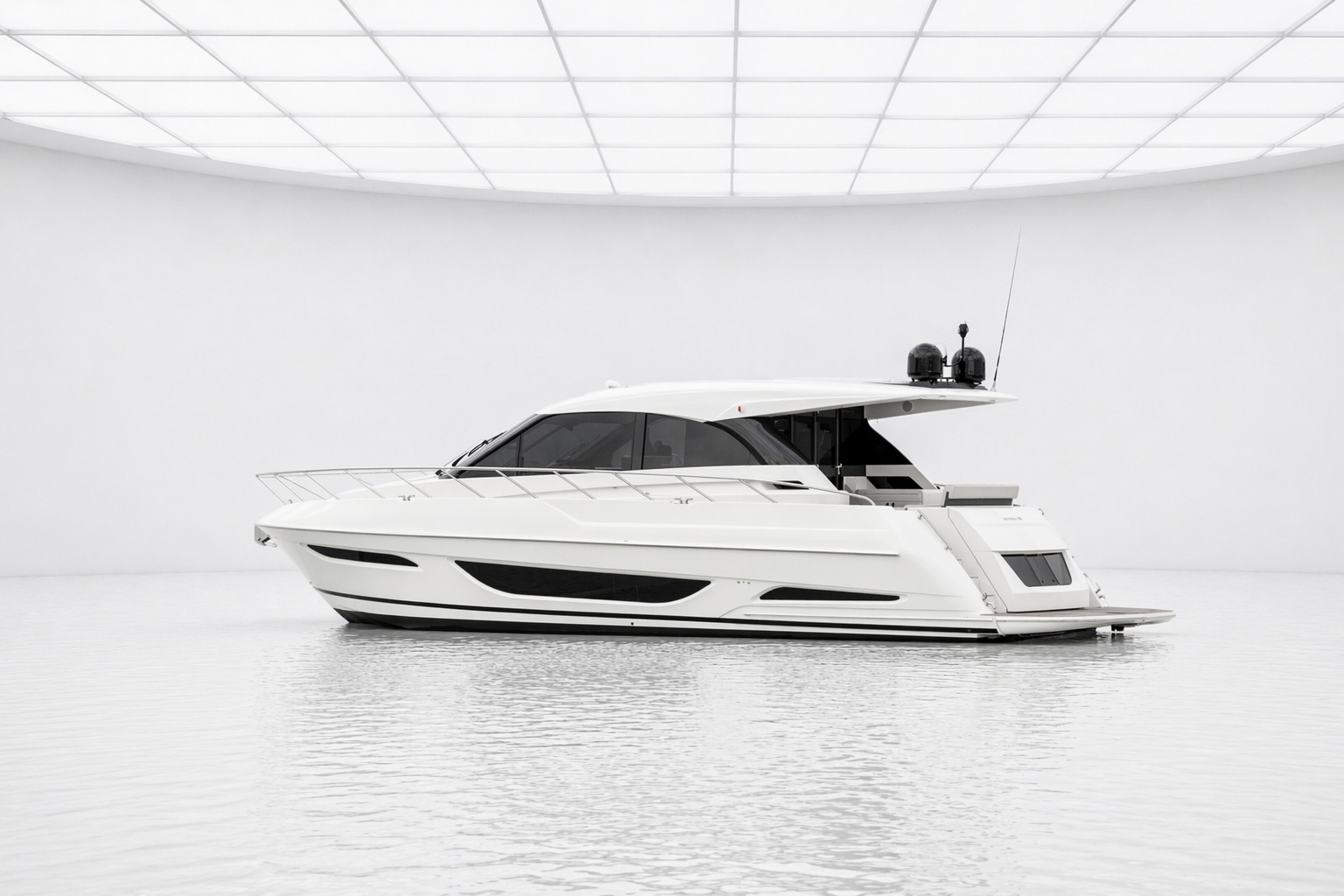 X50 motoryacht concept design by Tom Barry-Cotter