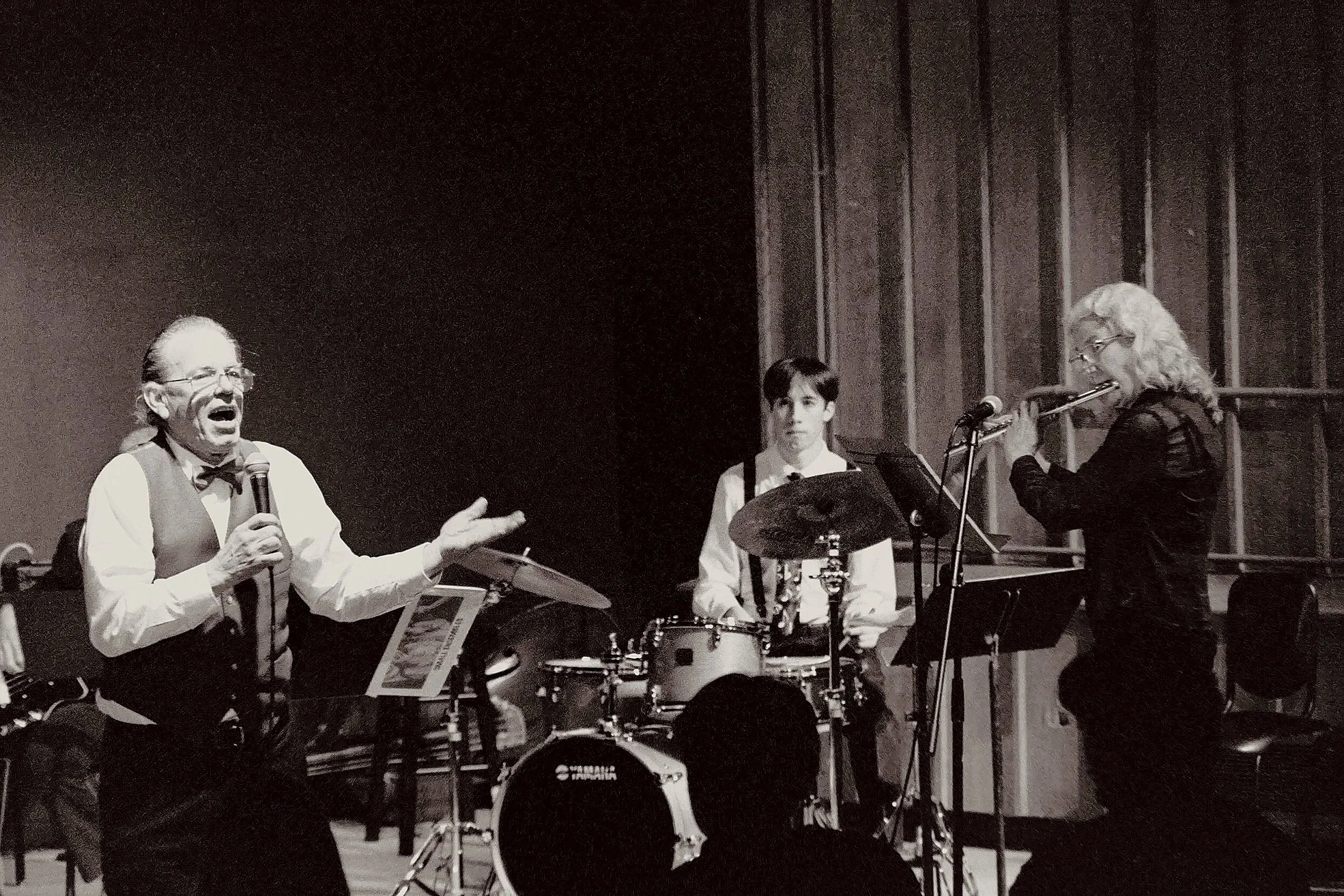 Rio Forchini performing for the CSM combo 2025 spring concert 