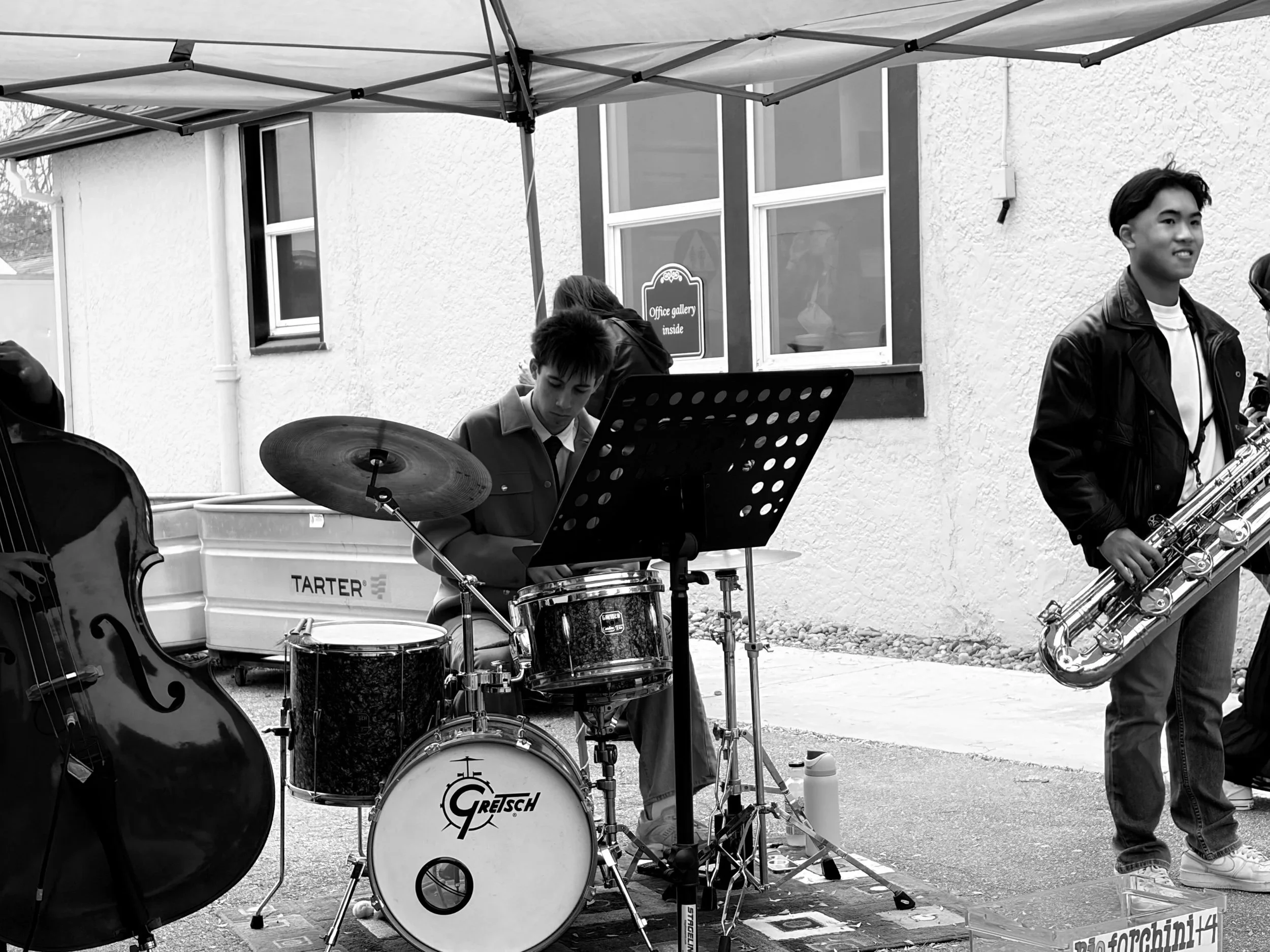 Rio Forchini playing at the Half Moon Bay Wine and Jazz Festival with Donald Tang. May 9th, 2026
