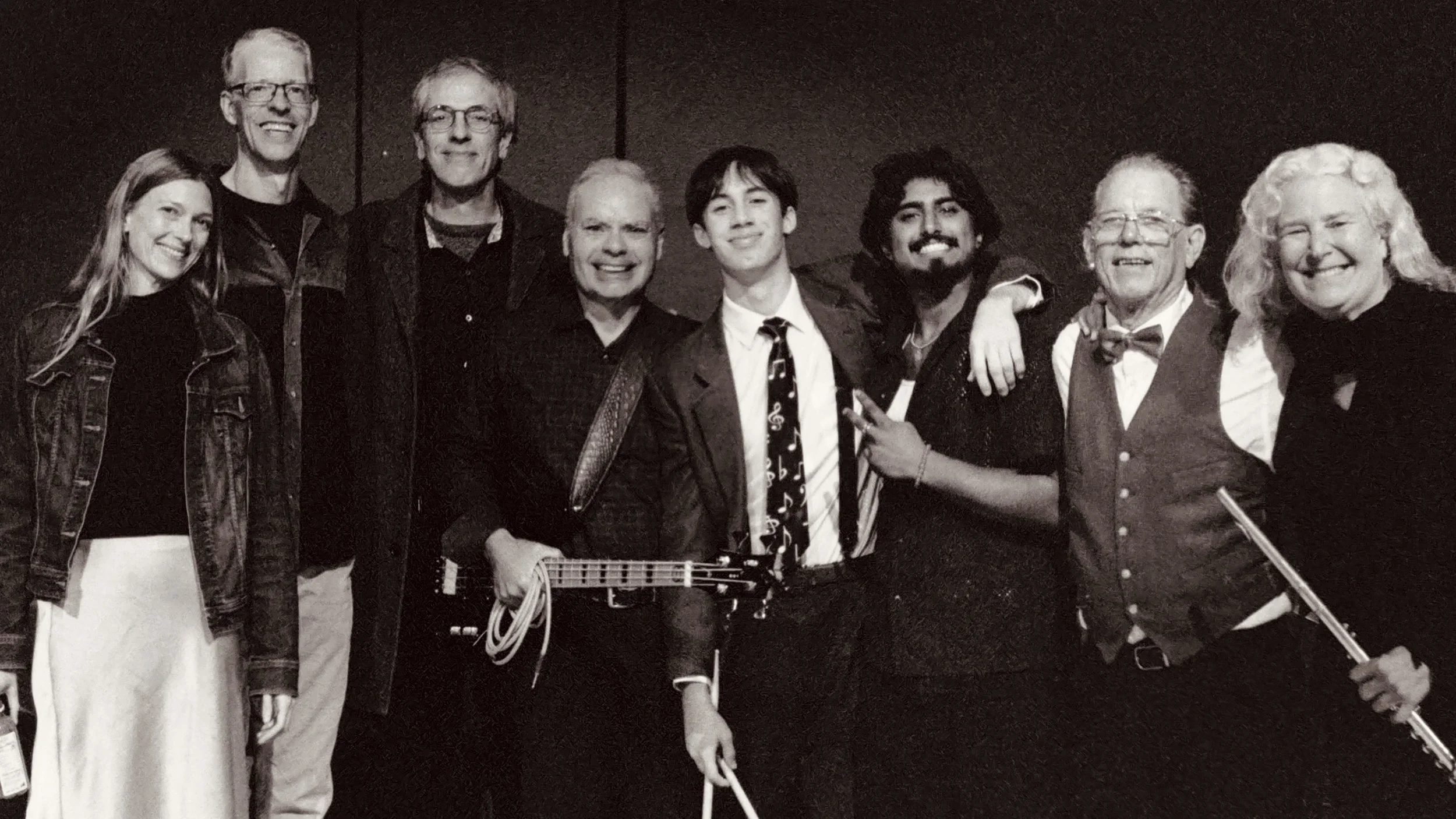 Rio Forchini performing for the CSM combo 2025 spring concert 