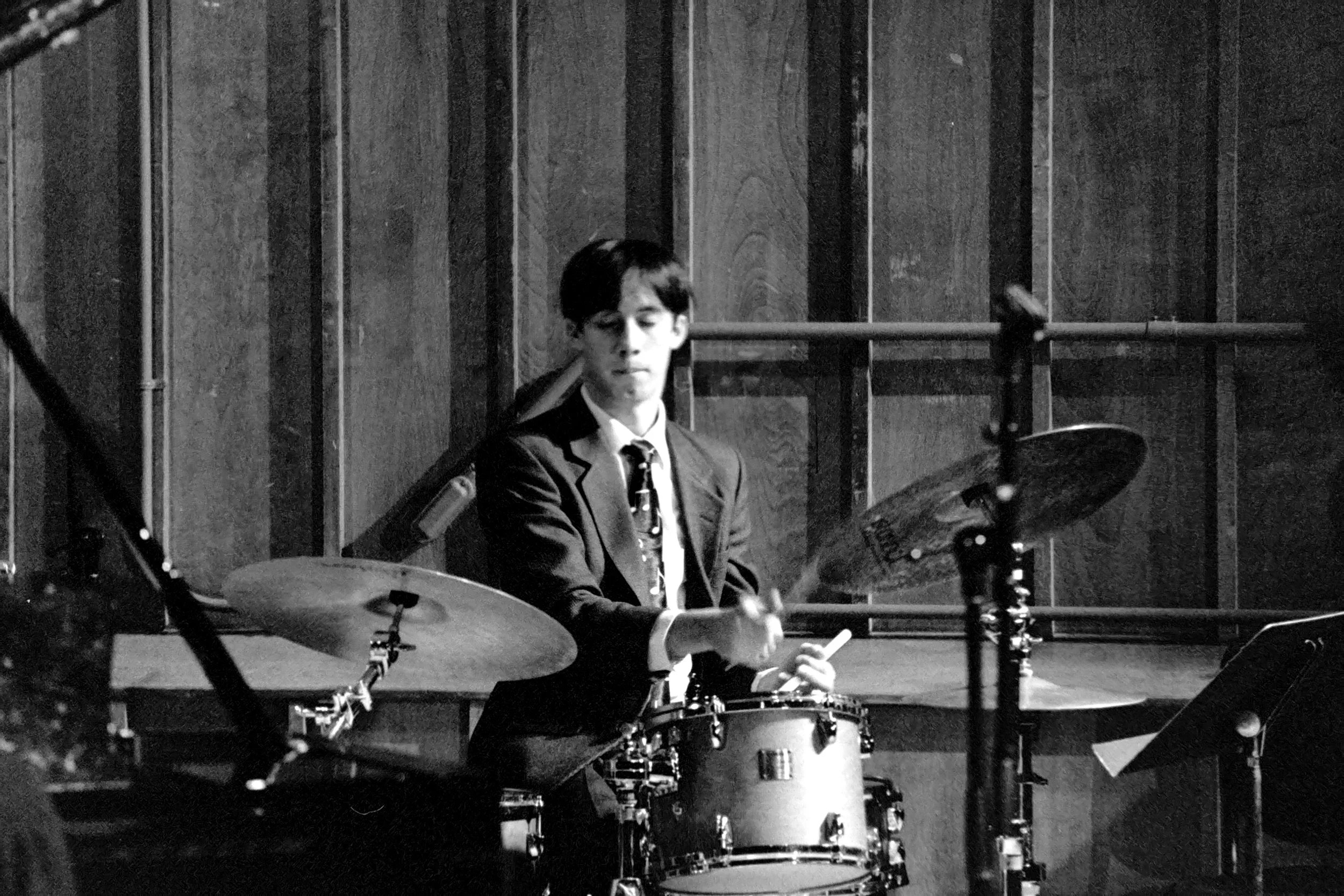 Rio Forchini performing for the CSM combo 2025 spring concert 