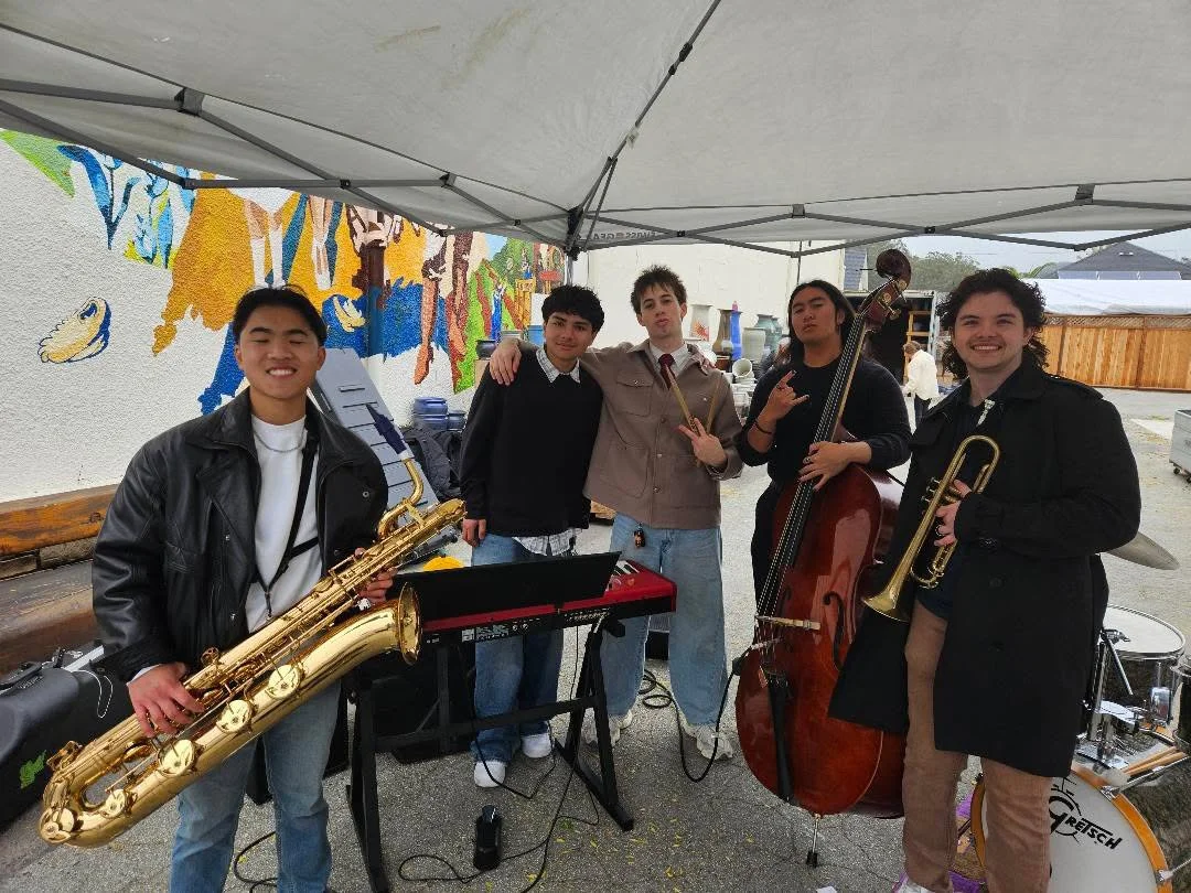 Rio Forchini playing at the Half Moon Bay Wine and Jazz Festival with Donald Tang. May 9th, 2026