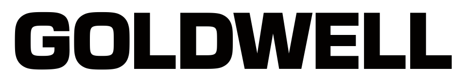 GOLDWELL's logo with a white background and black text.