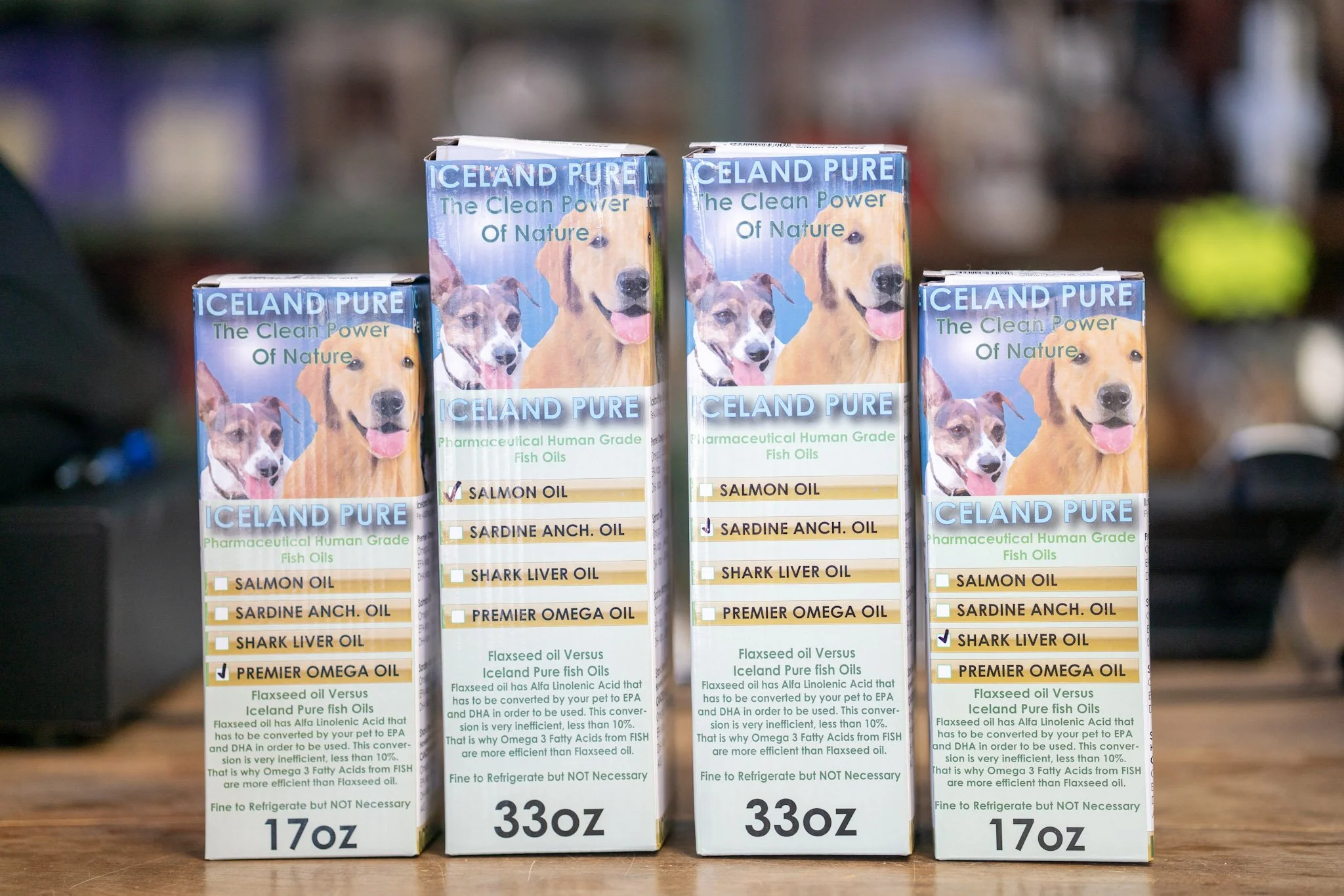 Fish oils for dogs