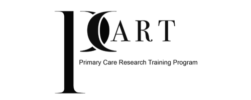 Logo of the Primary Care Research Training Program, with stylized letter 'P' and the words 'PRIMARY CARE RESEARCH TRAINING PROGRAM'.