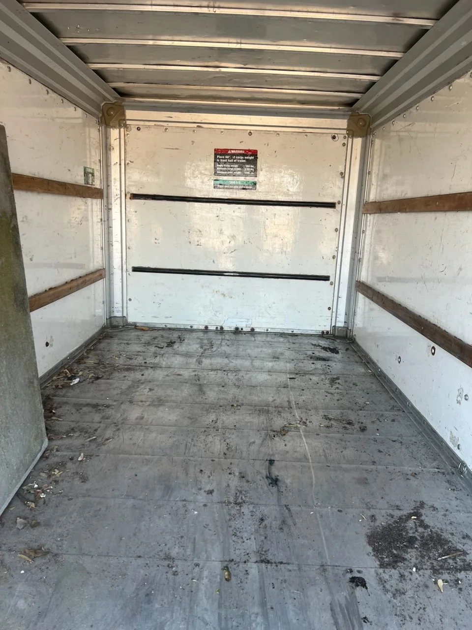 EMPTY TRAILER/AFTER | Job Complete- Ready for the Next One 