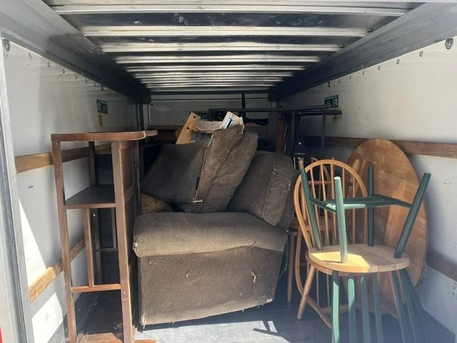 LOADED & READY FOR REMOVAL | Wilmington, DE
Furniture and unwanted items safely loaded and hauled away by Integrity Junk Removal.