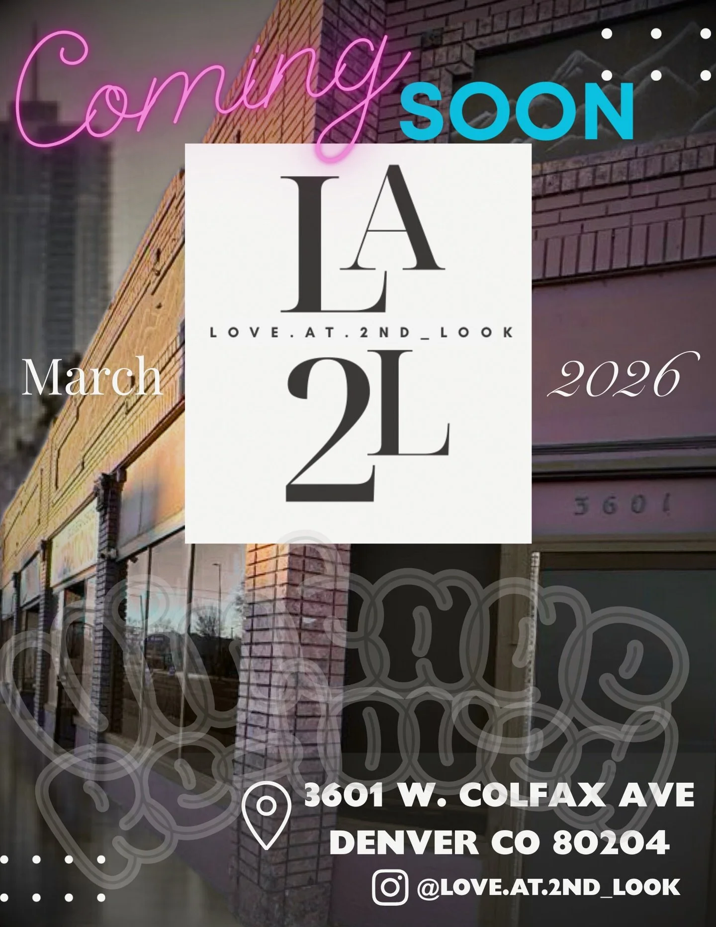 With so much gratitude, I&rsquo;m excited to announce that @love.at.2nd_look  is opening its own storefront 🤍

A new home for sustainable, unique, eclectic, rad vintage treasures&mdash;curated with intention and love.✨🌙

You&rsquo;ll find us in the