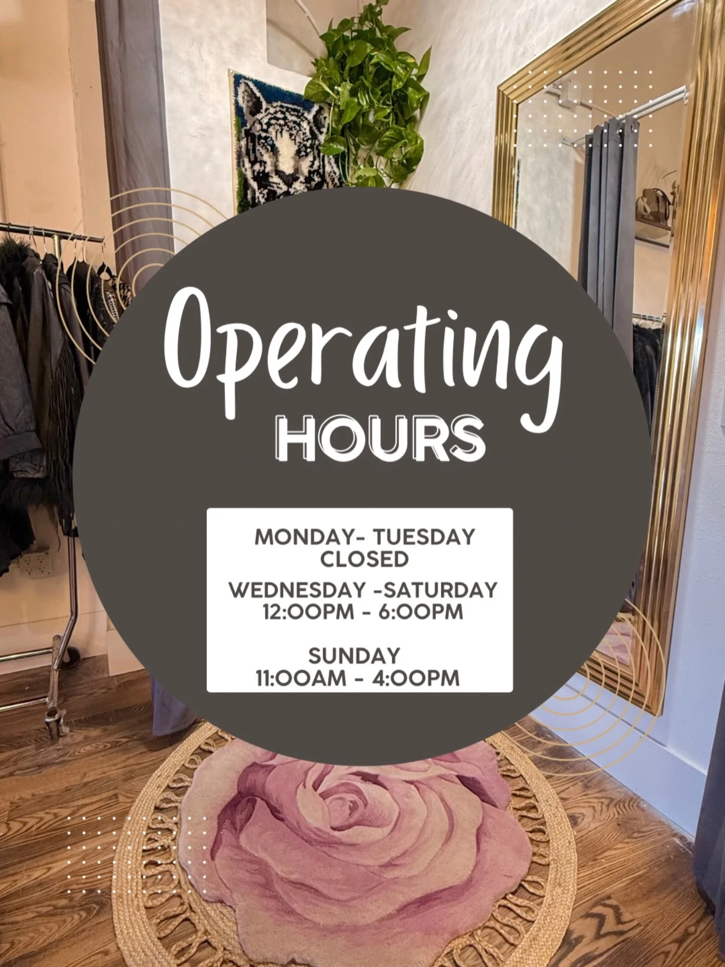 Our hours are set &mdash; yay! ✨

Thank you all for the love and support.

Side note: Our pup Nala isn&rsquo;t feeling well, so hours may vary a bit. I&rsquo;ll post any updates on my story. Thank you for understanding. 💛