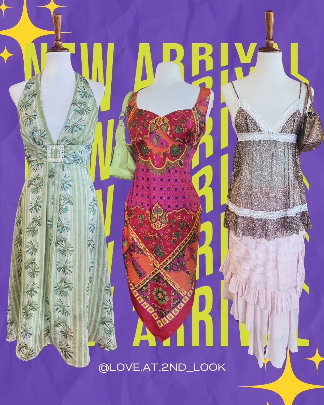 Fresh, flirty, and ready for sunshine ☀️
New arrivals hitting the racks now 💕

Come find something to love a second time around 💋

#y2kfashion 
#90s 
#preloved