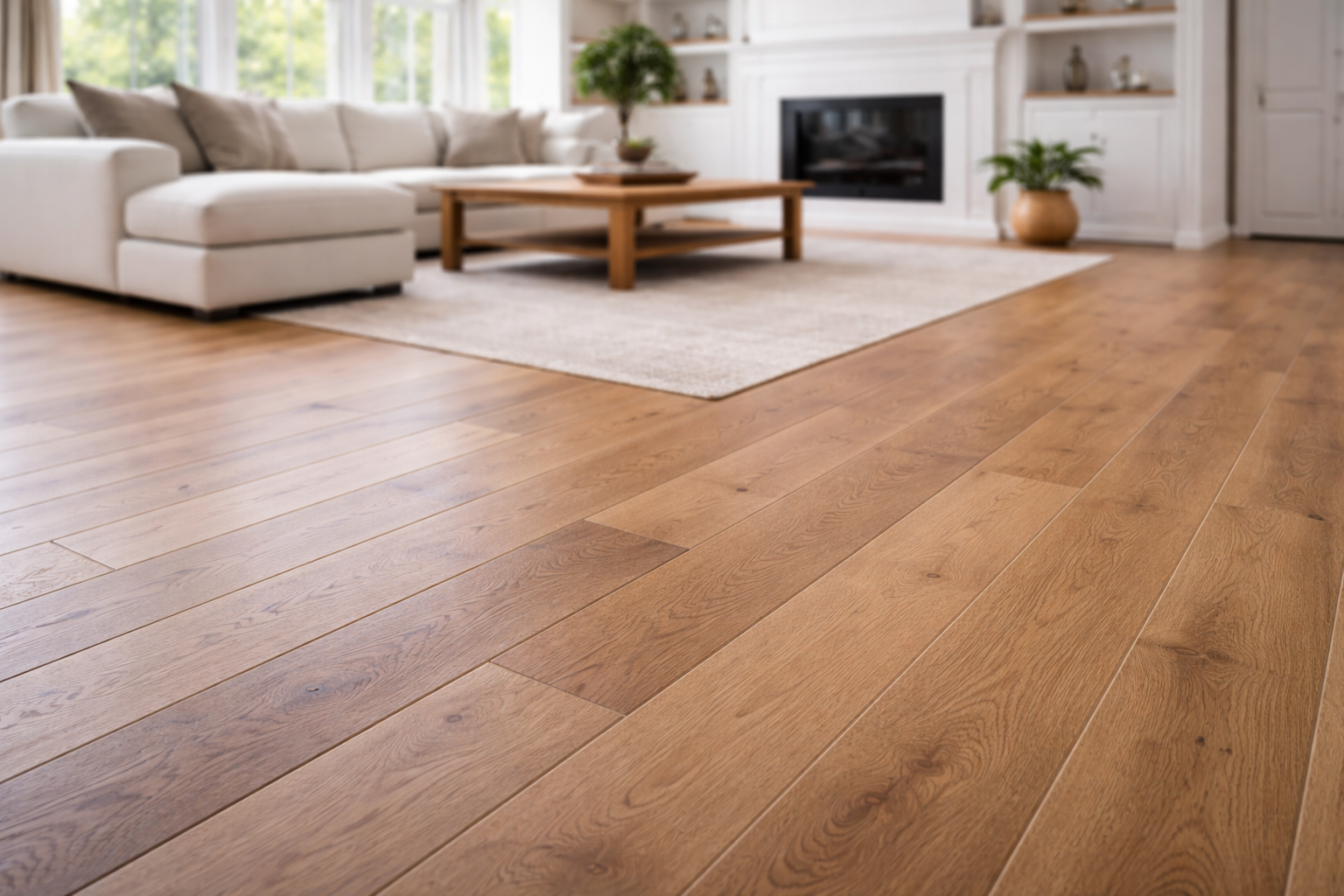 hardwood floor