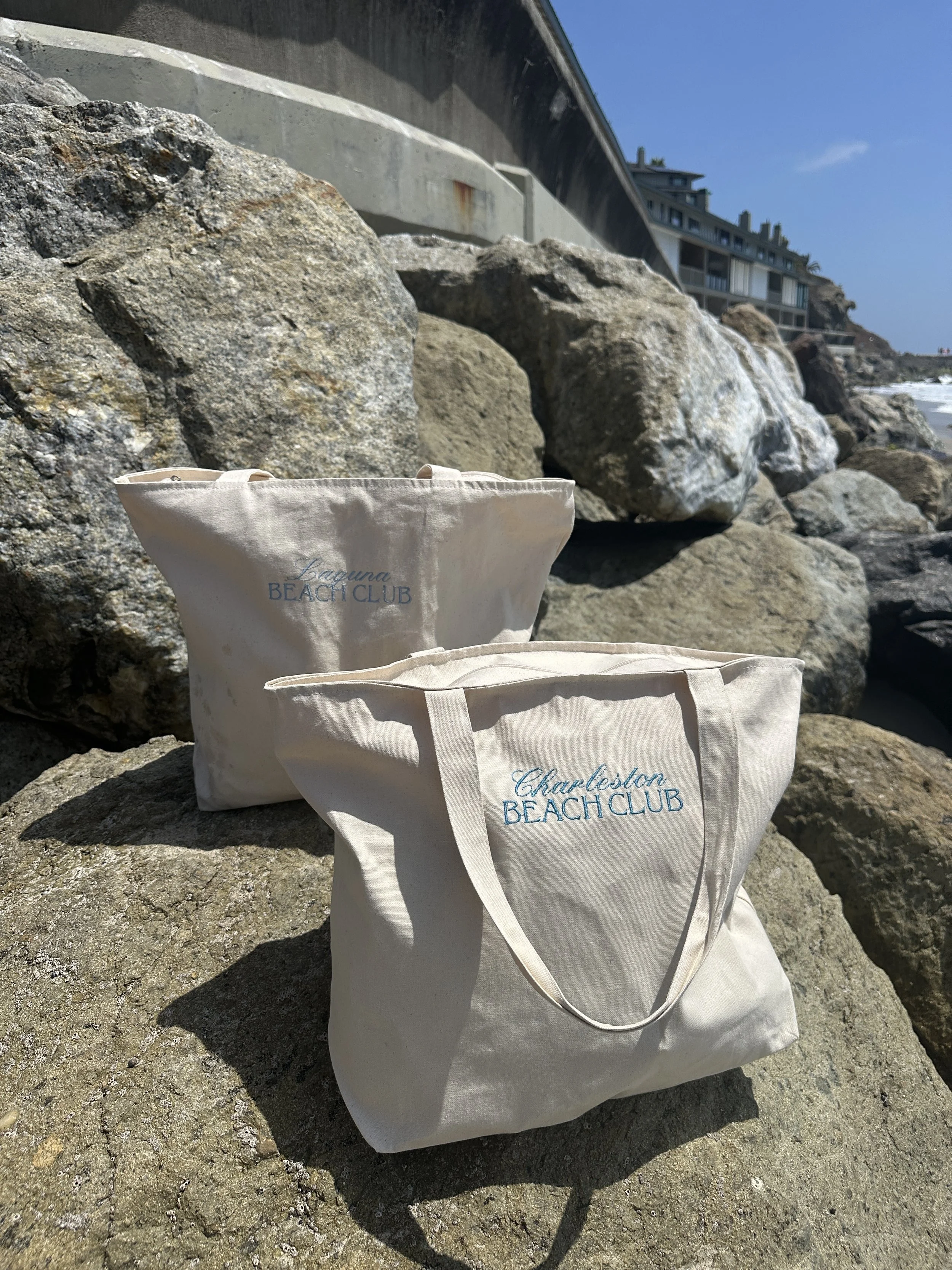 Custom Beach Club Tote