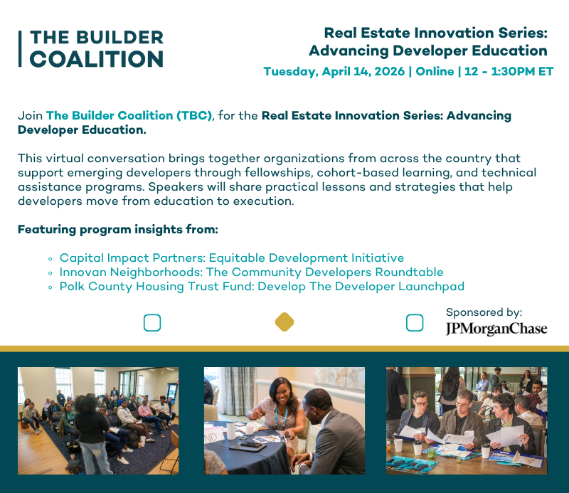 Real Estate Innovation Series: Advancing Developer Education