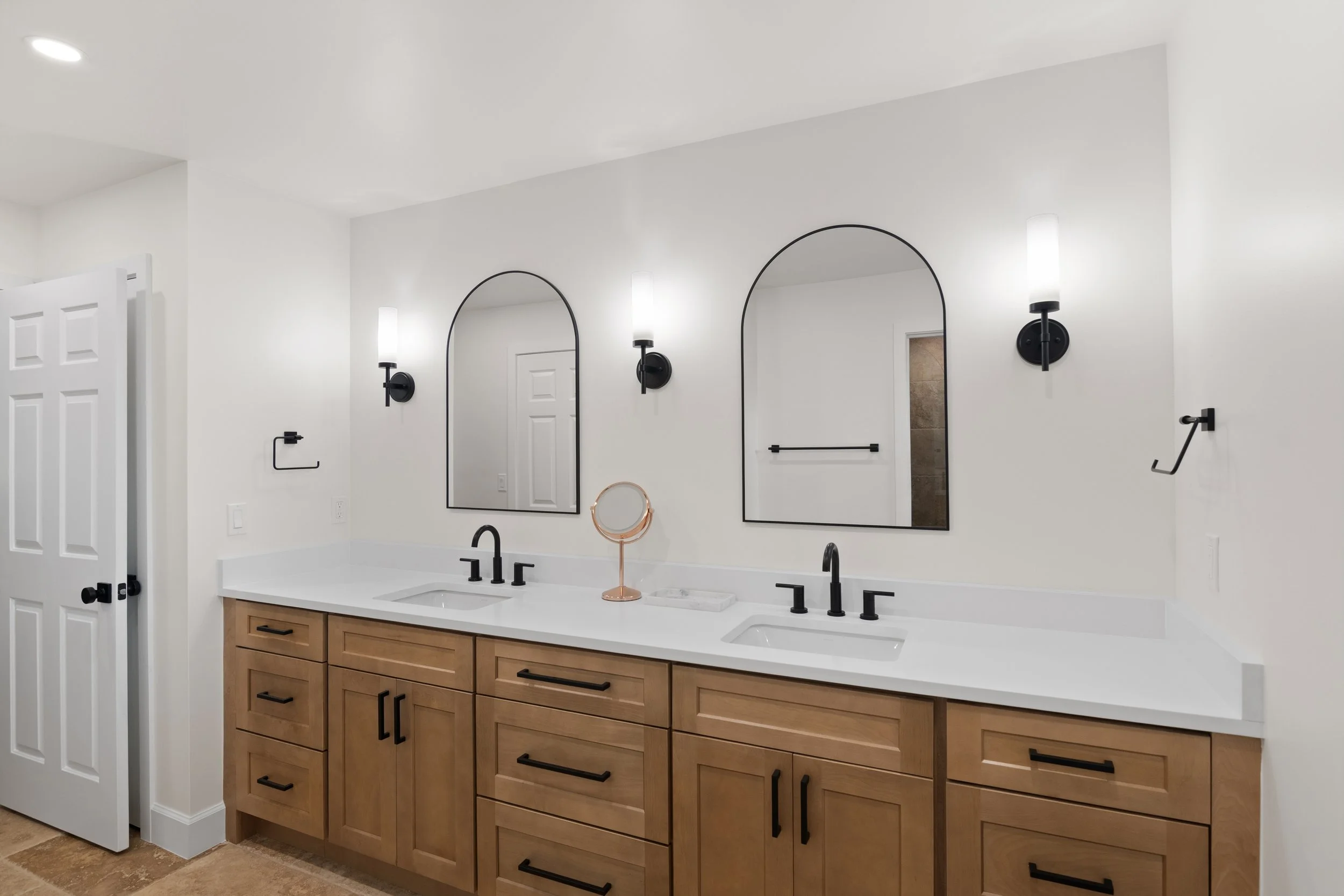 Mediterranean Coastal Bathroom Remodel in Vero Beach