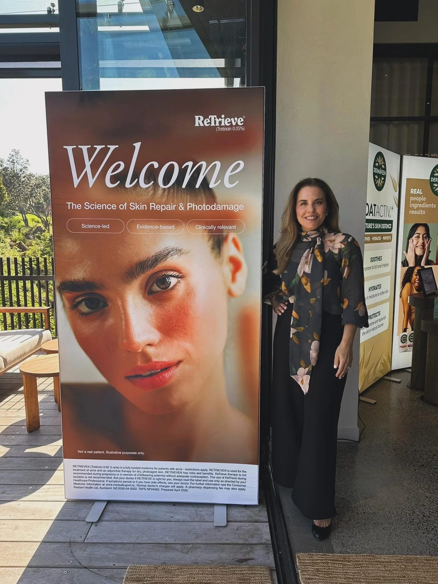 An insightful afternoon at Rethink Skin with Dermaveen, hosted at the beautiful Wine Room by David Nash in Auckland ✨

Dr Lisa Connelly shared a presentation on the effects of UV exposure on the skin and how it contributes to visible skin ageing, bef