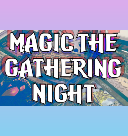Cover of the Magic: The Gathering Night game or event with colorful card game artwork in the background.