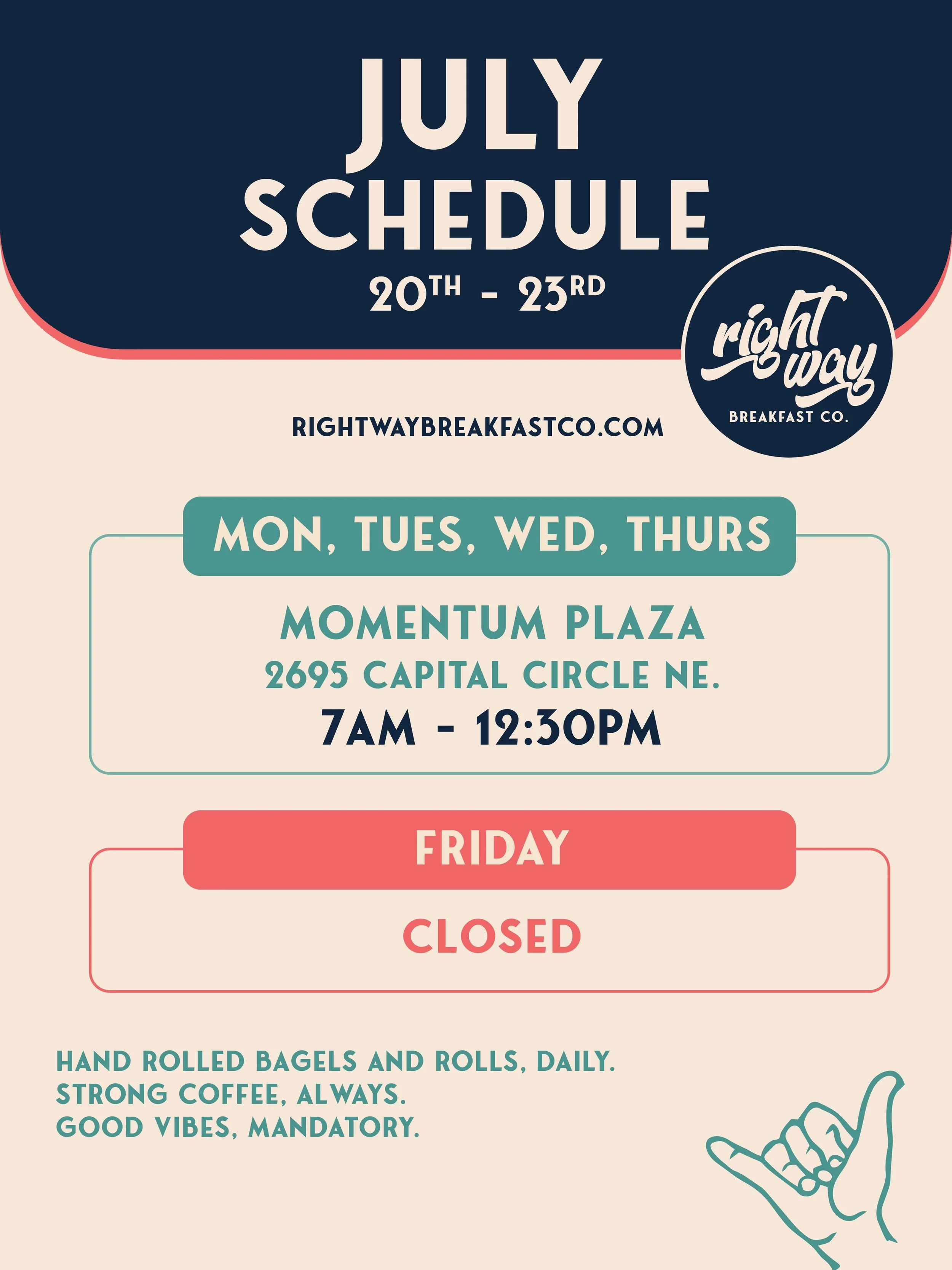 See you in the morning friends!

#tallahassee #breakfast #foodtruck #coffee