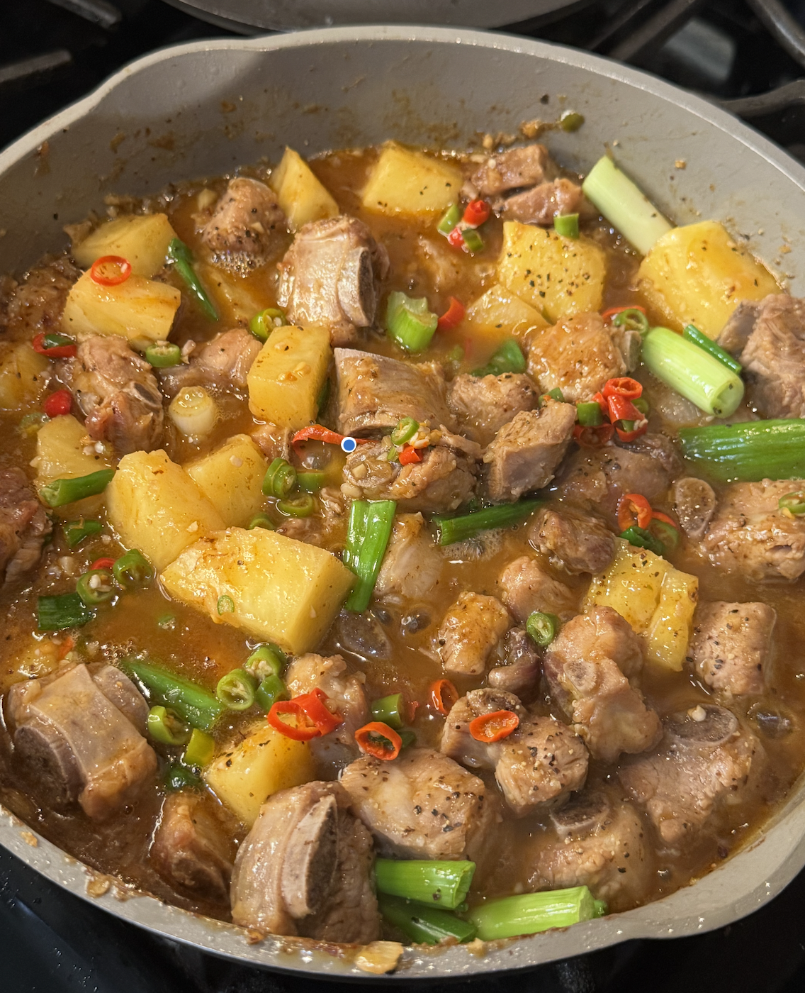 Pineapple Braised Spareribs