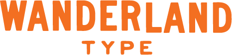 Wanderland Type | Vintage and Travel Inspired Fonts