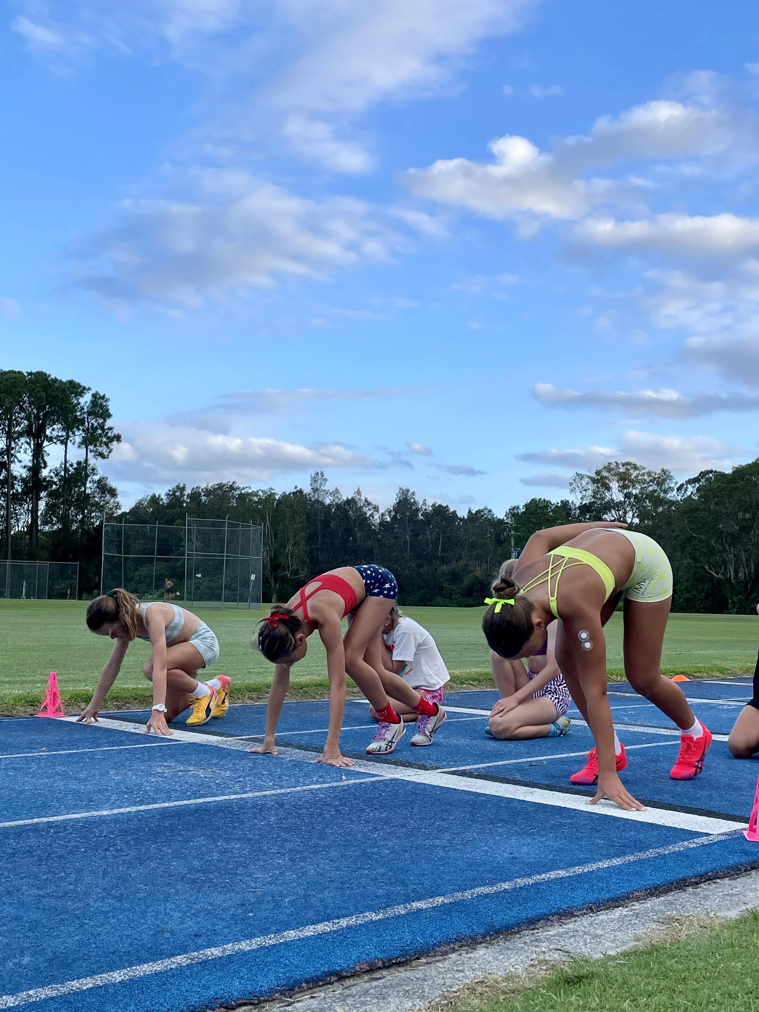 Track Sprint Training 1 hr- school term (10 weeks)