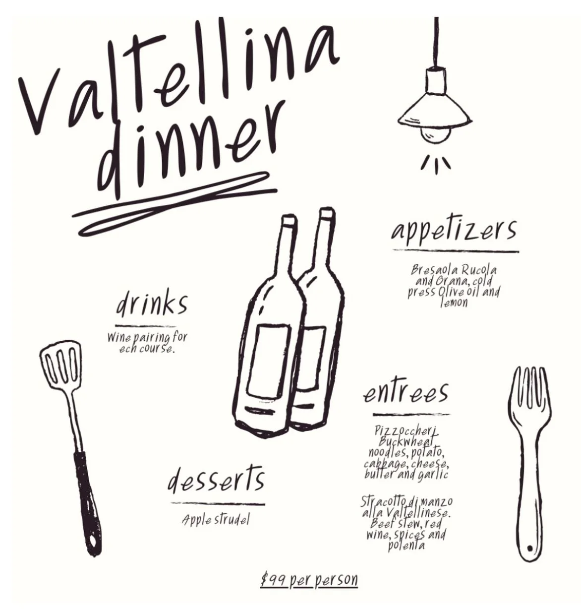 Join us on April 22 at Convivio for a special dinner inspired by Northern Italy.

Limited seating. Reserve on OpenTable. Link in Bio.