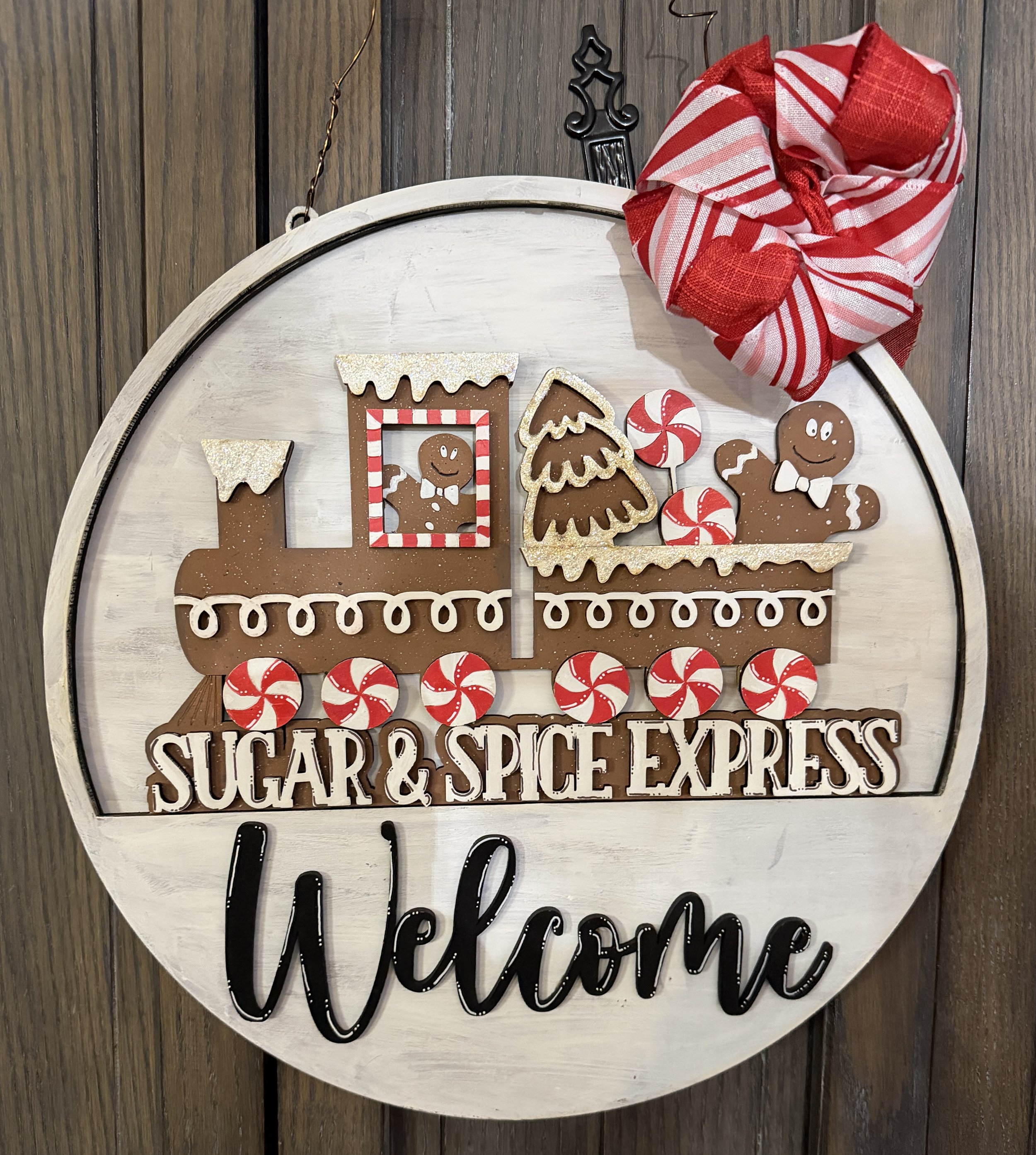 Sugar & Spice Express Interchangeable Door Hanger