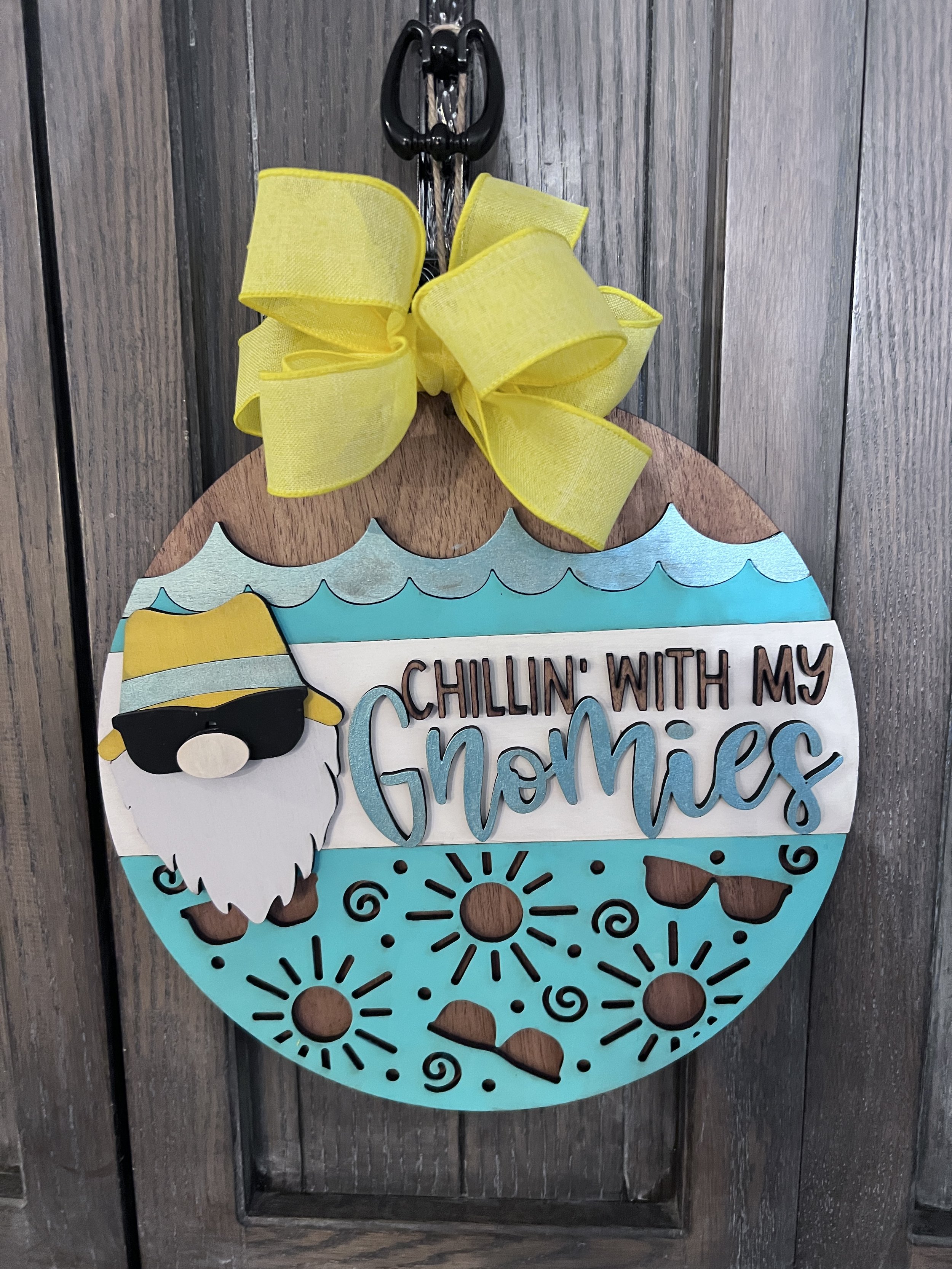 Summer Vibes Gnome Wall Decor