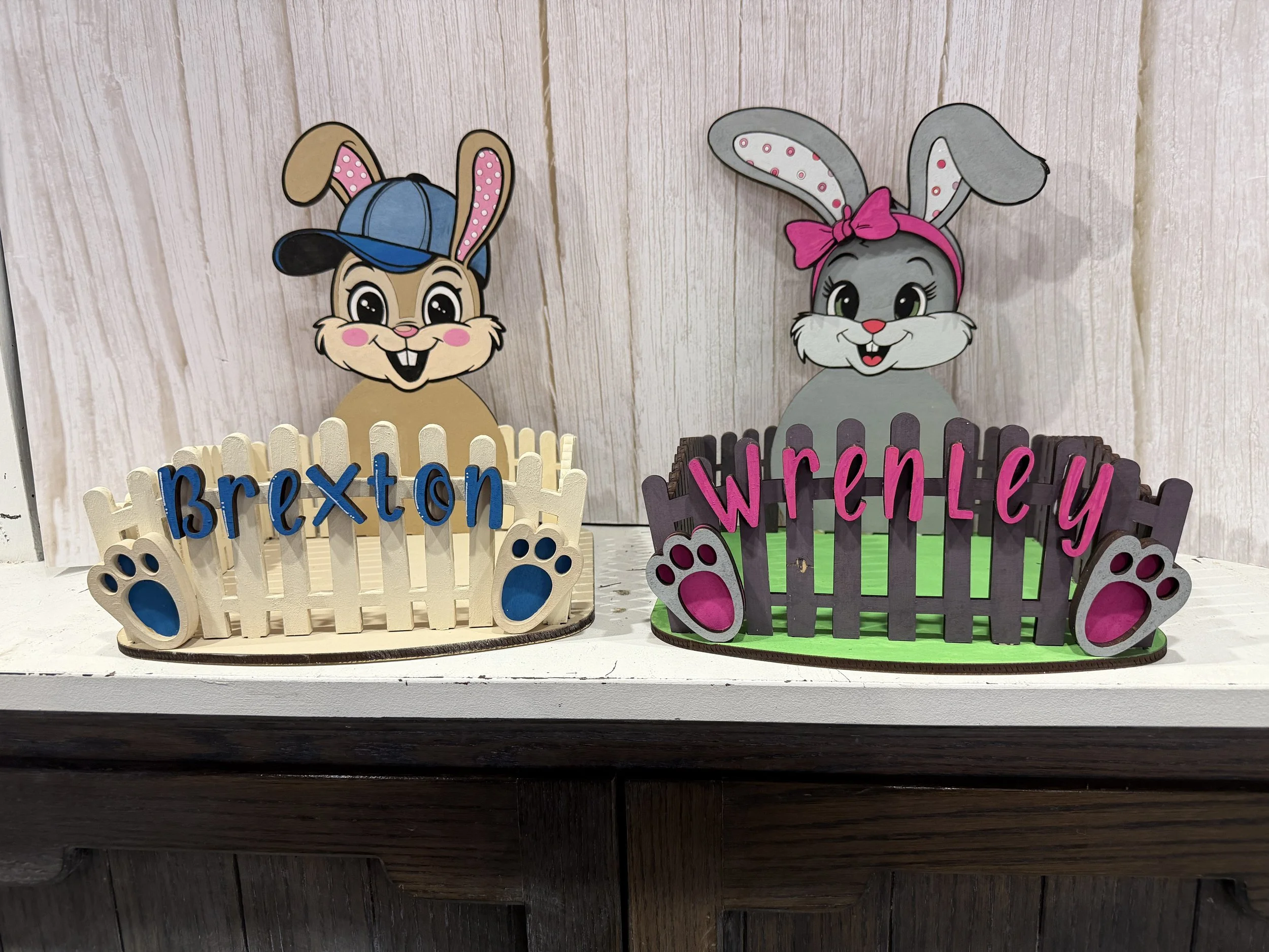 Enchanting Easter Gift Baskets with Custom Picket Fence