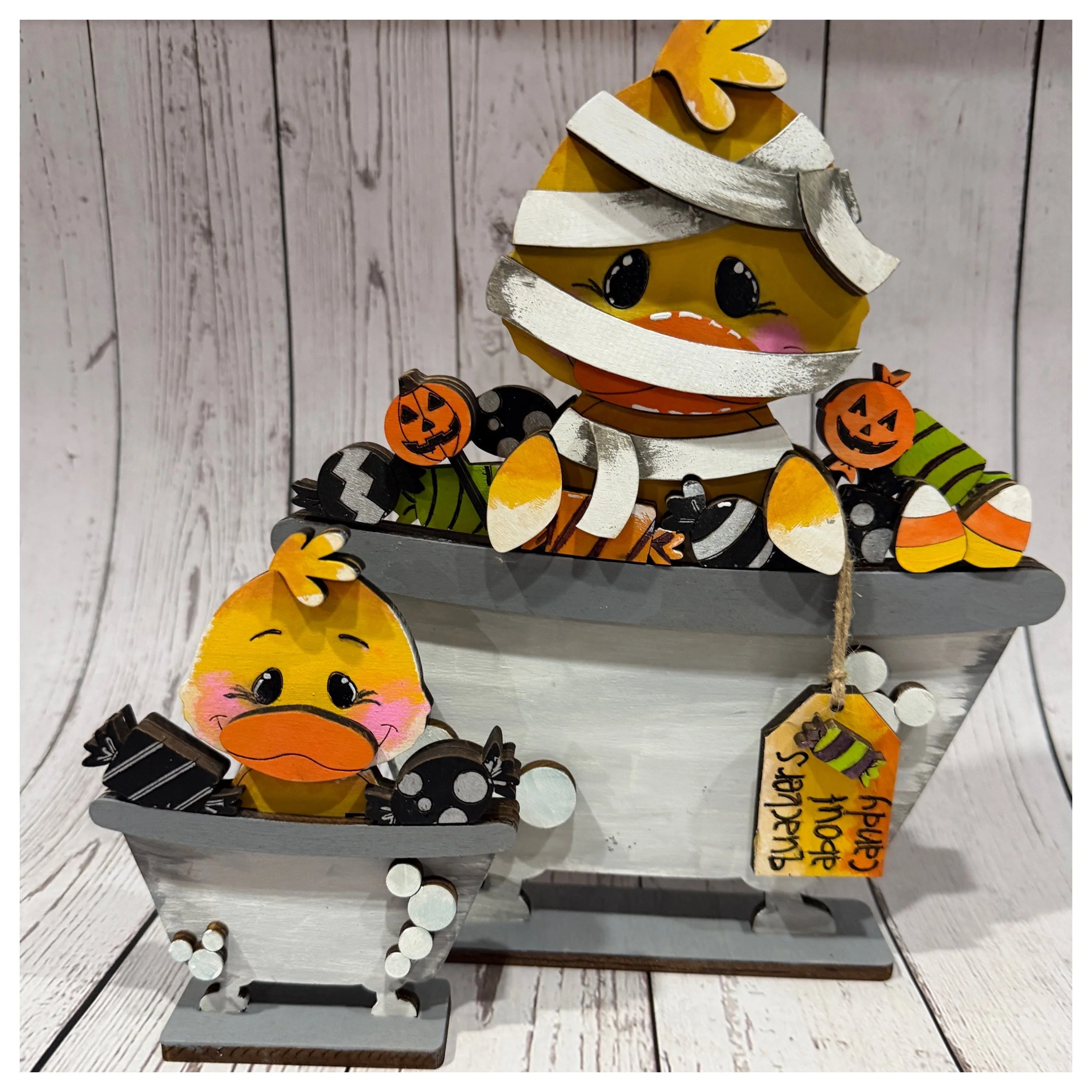 Duck Halloween Decoration - Ready-to-Use or DIY Kit  (Insert Only)