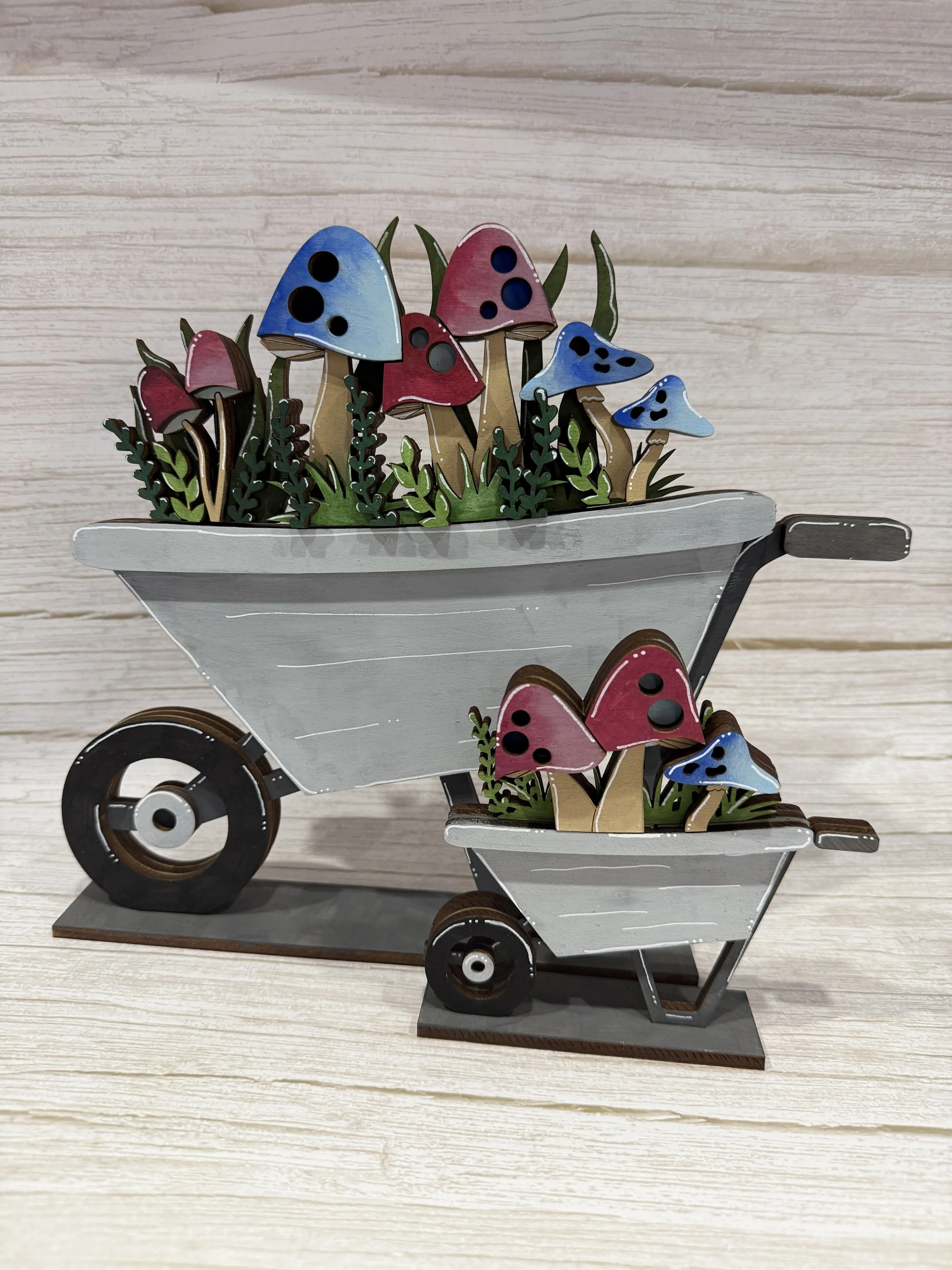 Mushroom Magic Flower Basket & DIY Kit (insert only)