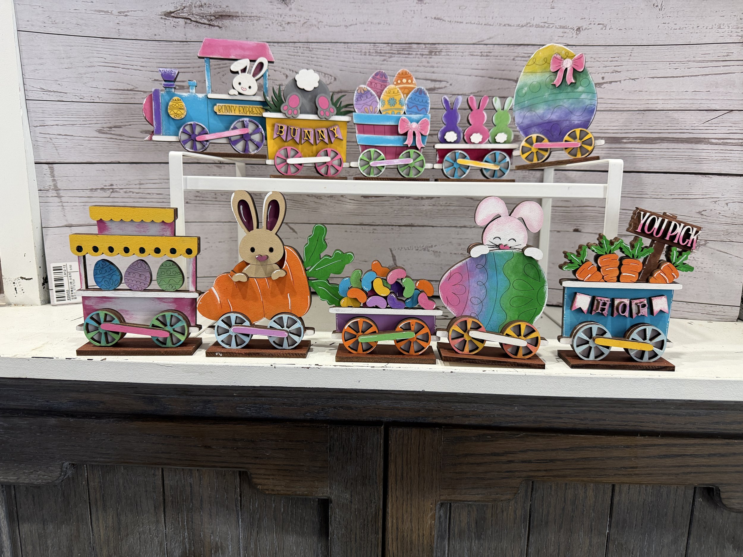 Bunny Express Easter Train Decor