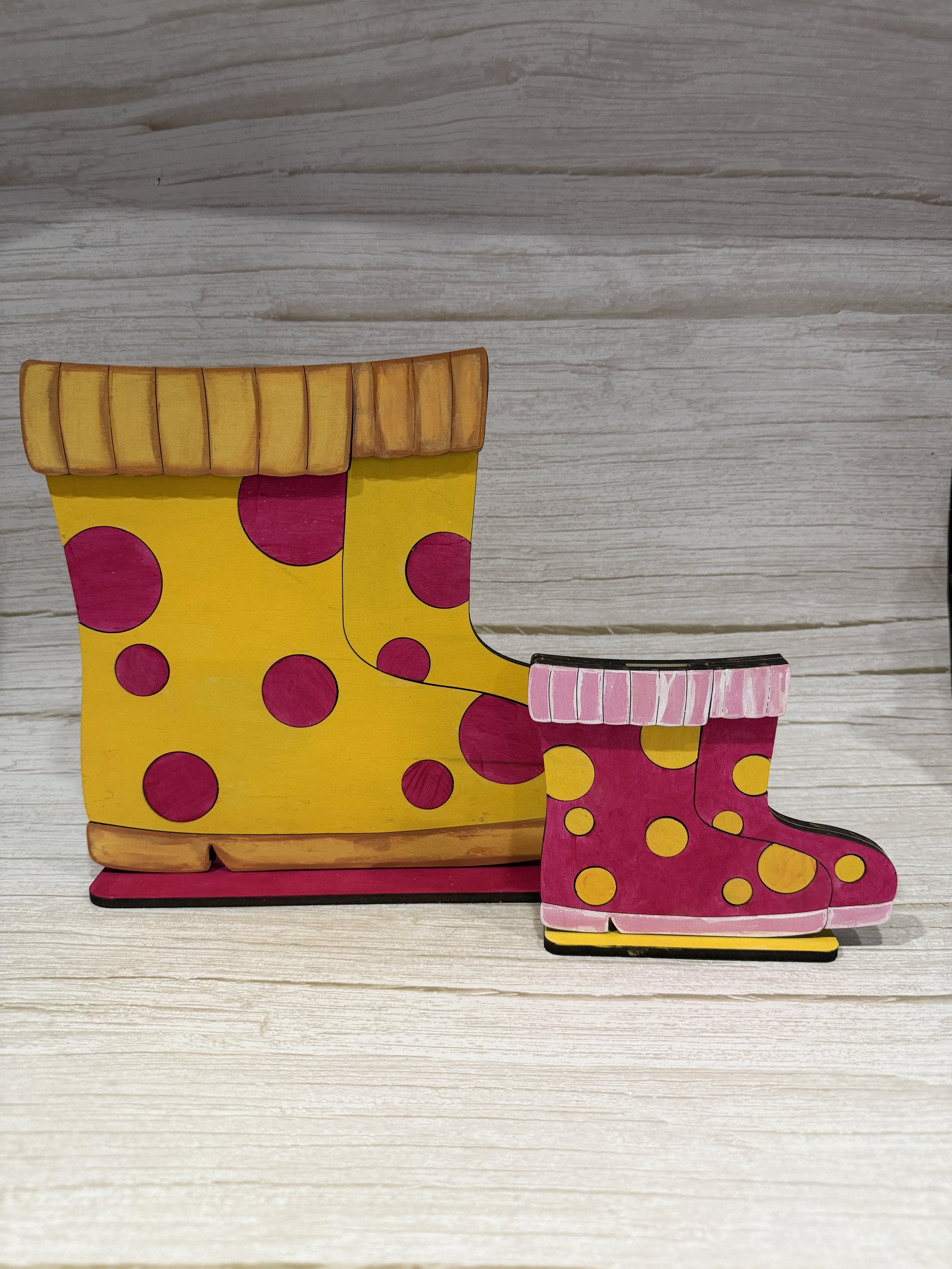 Rain Boots Interchangeable Basket Decor Base