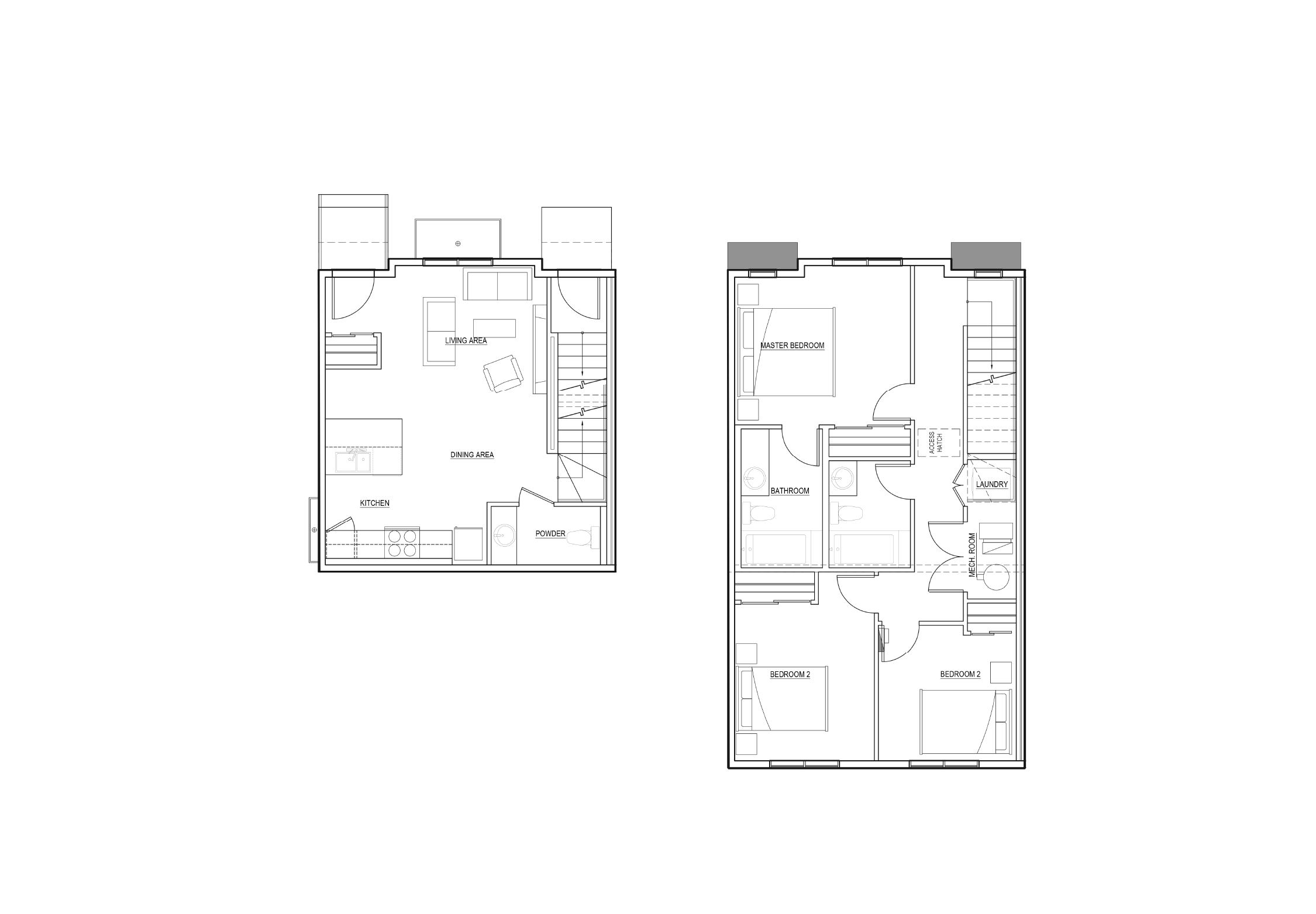 Upper Unit - 3 Bedroom