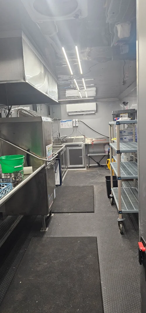 On-Site Kitchen Solutions compound with Oven 1 trailer