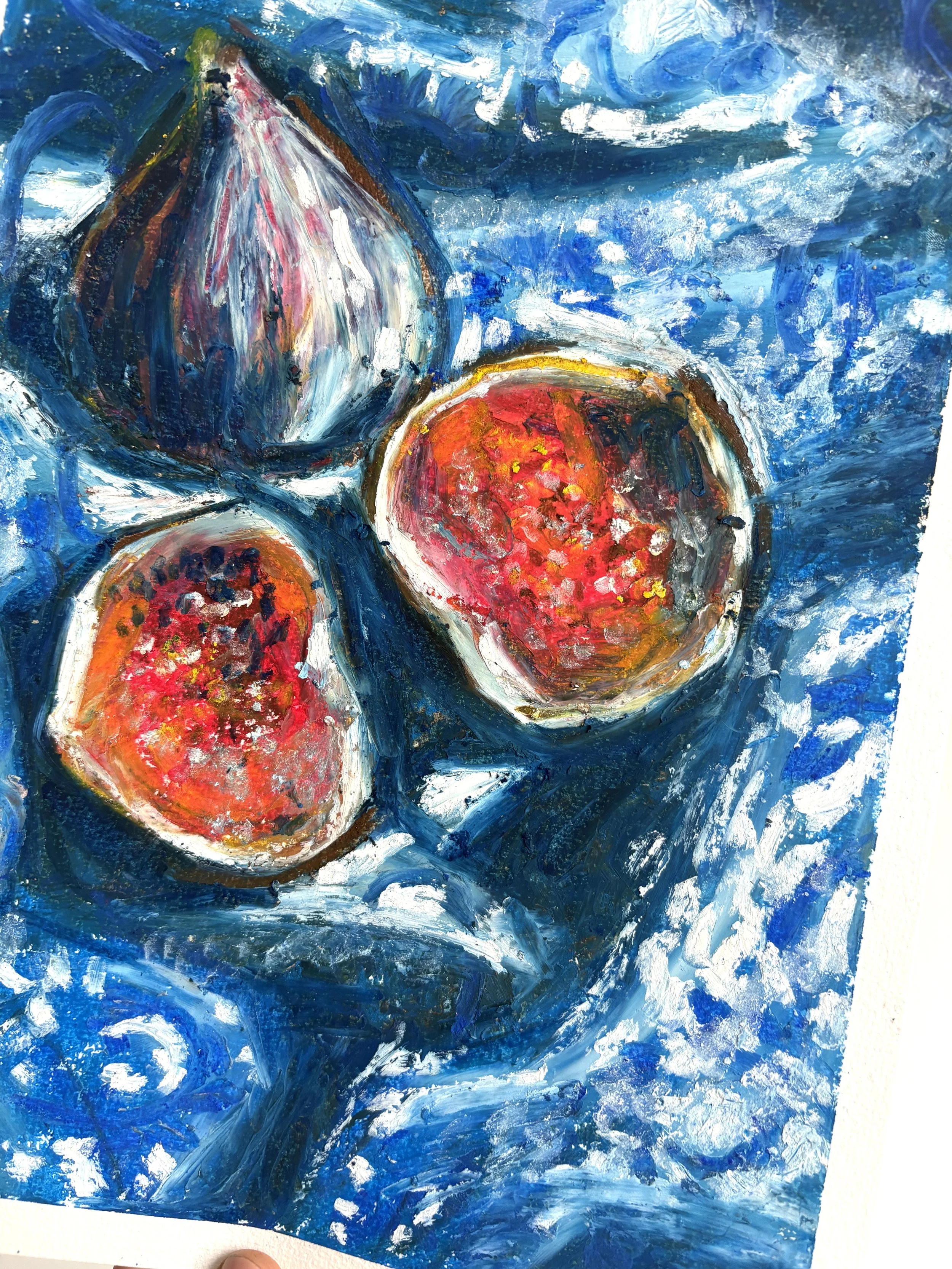 "Higos" oil pastel on 200 gsm cotton paper, 2025- 29 x 21 cm (11,5" x 8,5")3.jpg