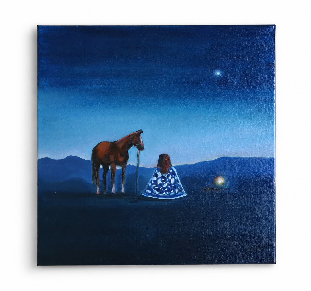 "De paso" 18" x 18" x 1,5 ".PNG