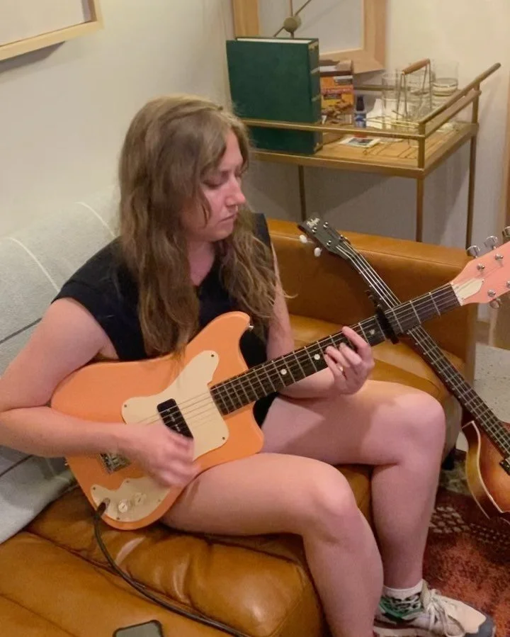 Hello again. It&rsquo;s been a minute. Today I recorded guitar and vocals for my tunes, Tides and Us at @naptimerecordings with Sean. It was a lot of fun to be back in this creative space!