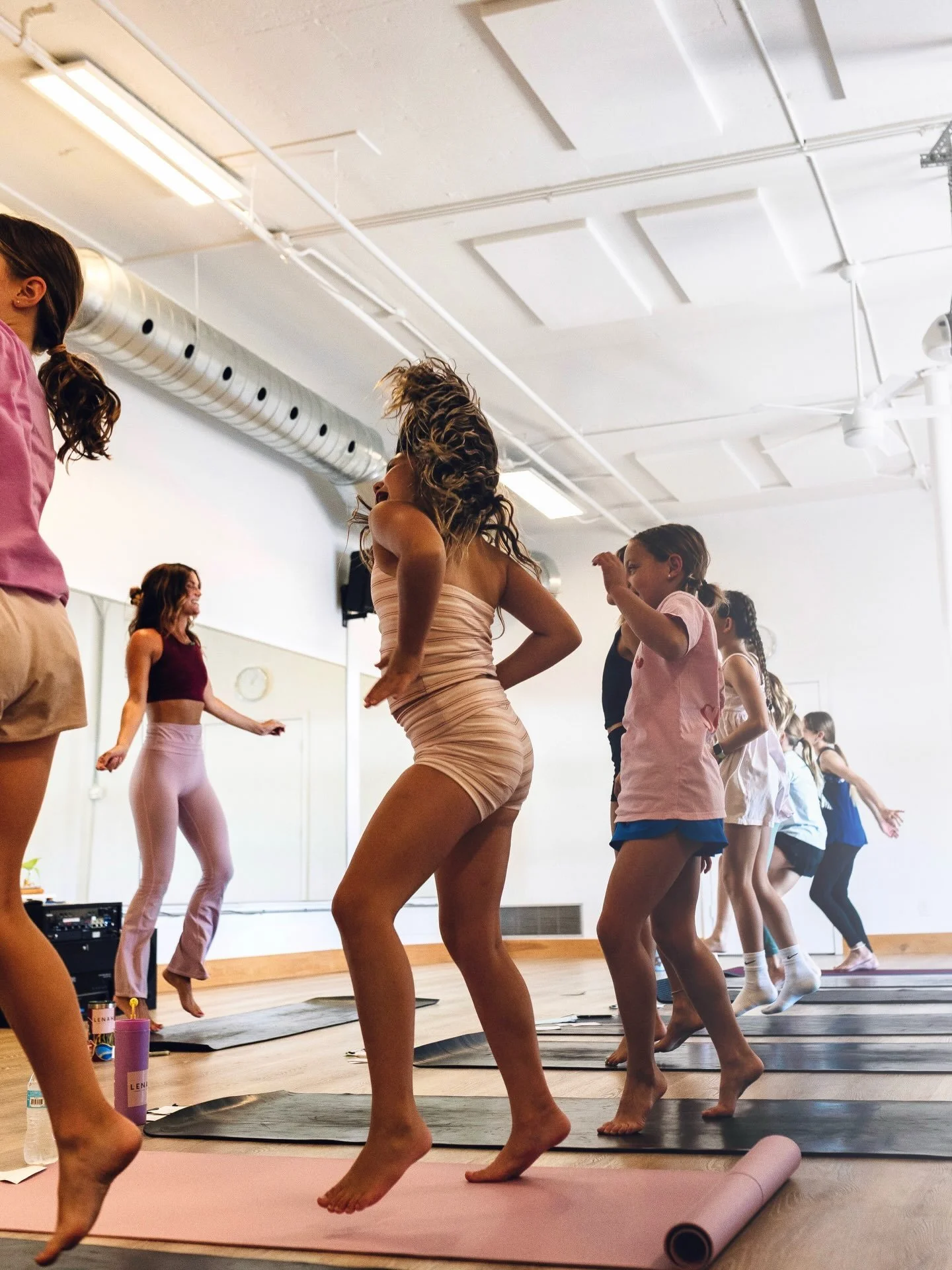 &hellip;.and we DANCE! A lot. 

Life is about balance. The quiet kind that comes with a deep breath. And the joyful kind that comes from dancing with your whole heart.

Girls need both. 
This is LENAH.