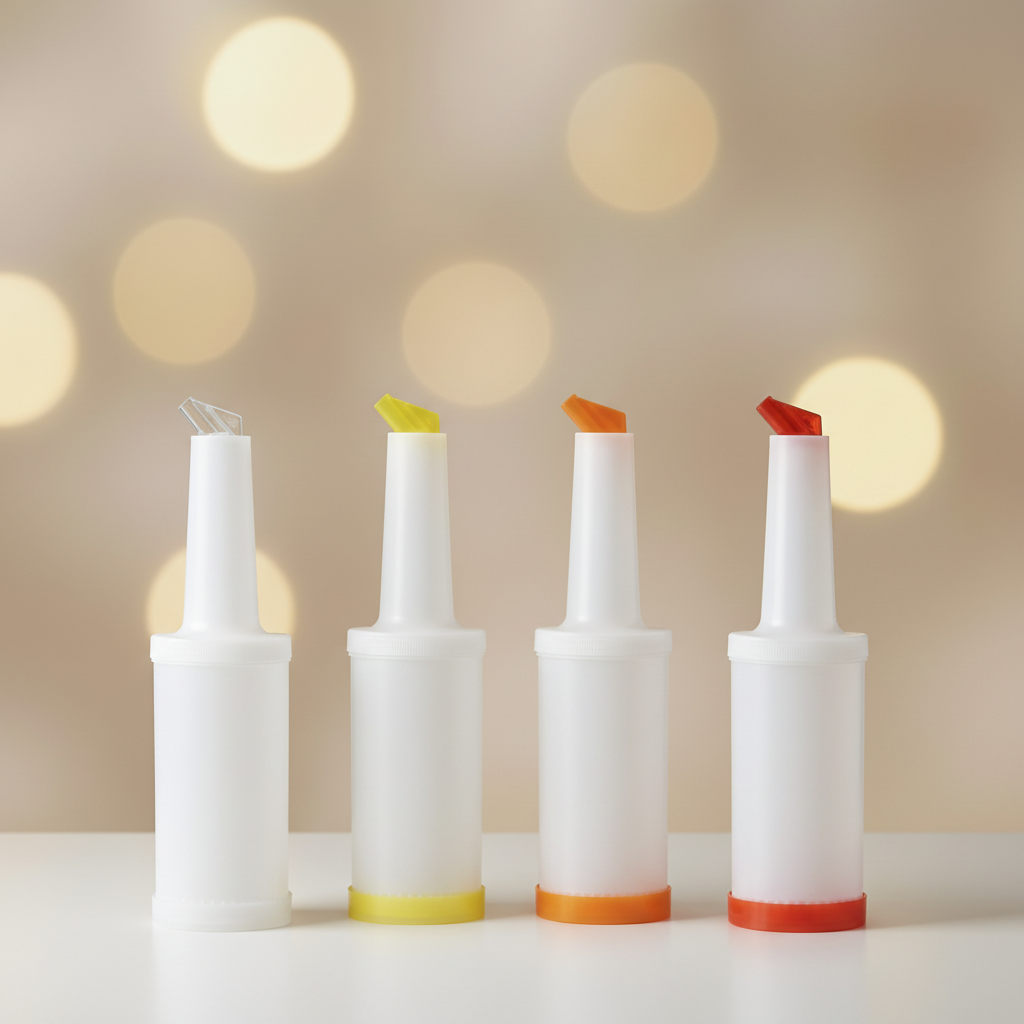 Juice Containers with Pour Tops - Set of 4