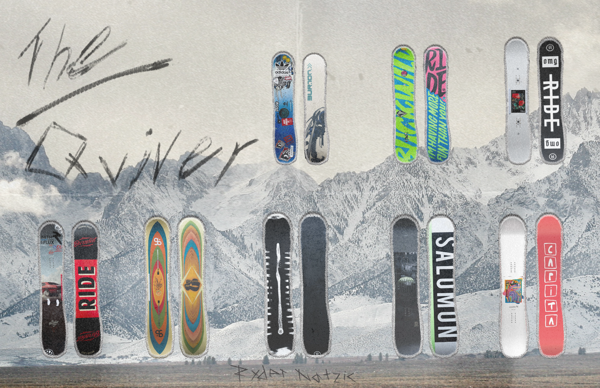 quiver | photoshop & illustrator