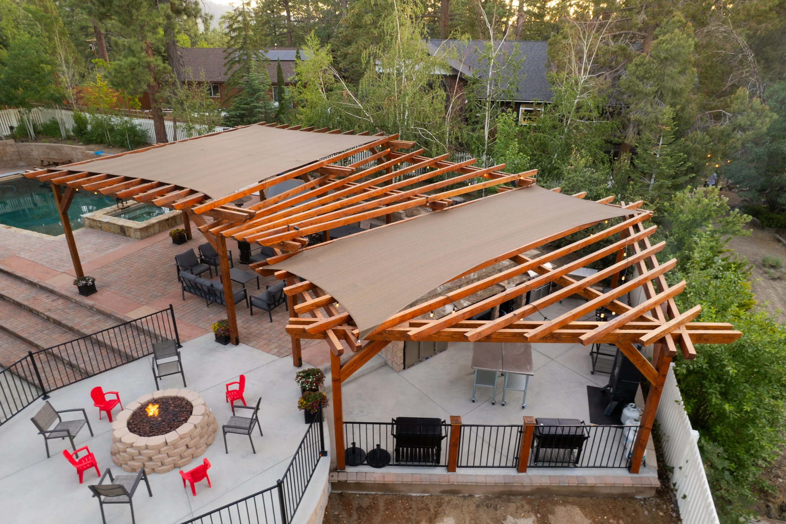 pergola | sony a7iii & dji mavic