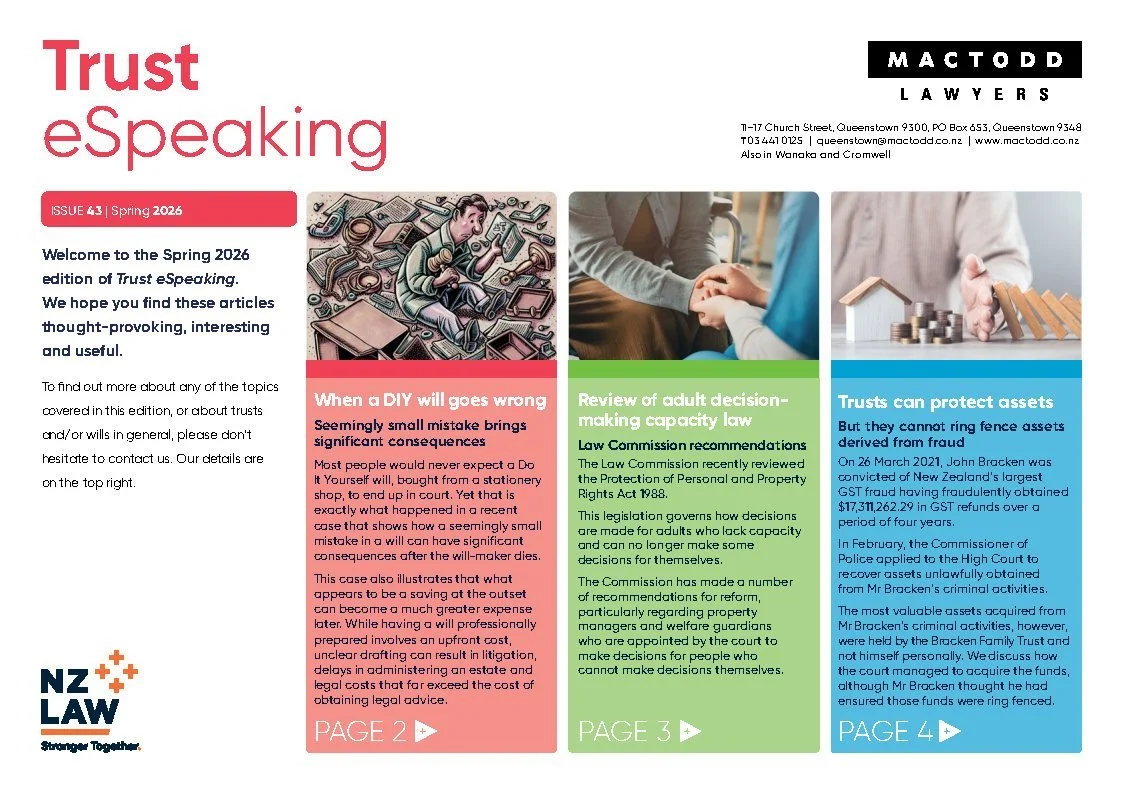 Trust eSpeaking (Spring 2026 edition)