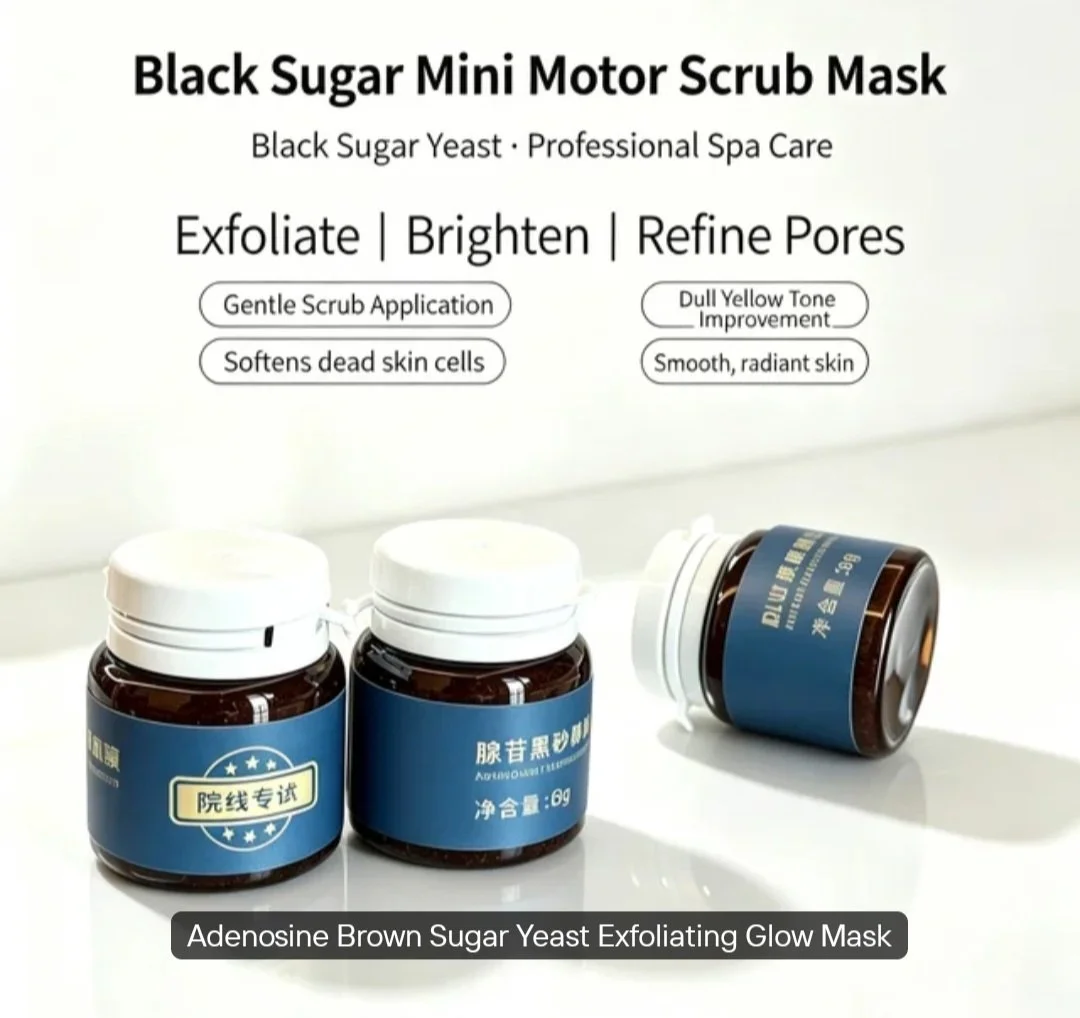 Korean - Brown Sugar Yeast Exfoliating Glow Scrub Mask